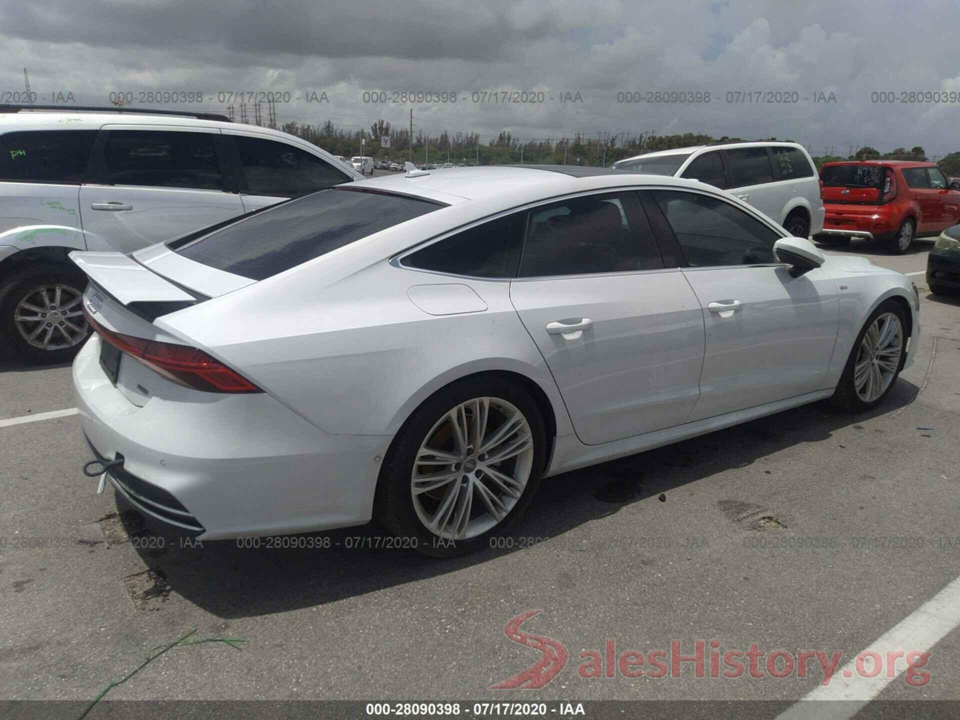 WAUU2AF21KN057675 2019 AUDI A7