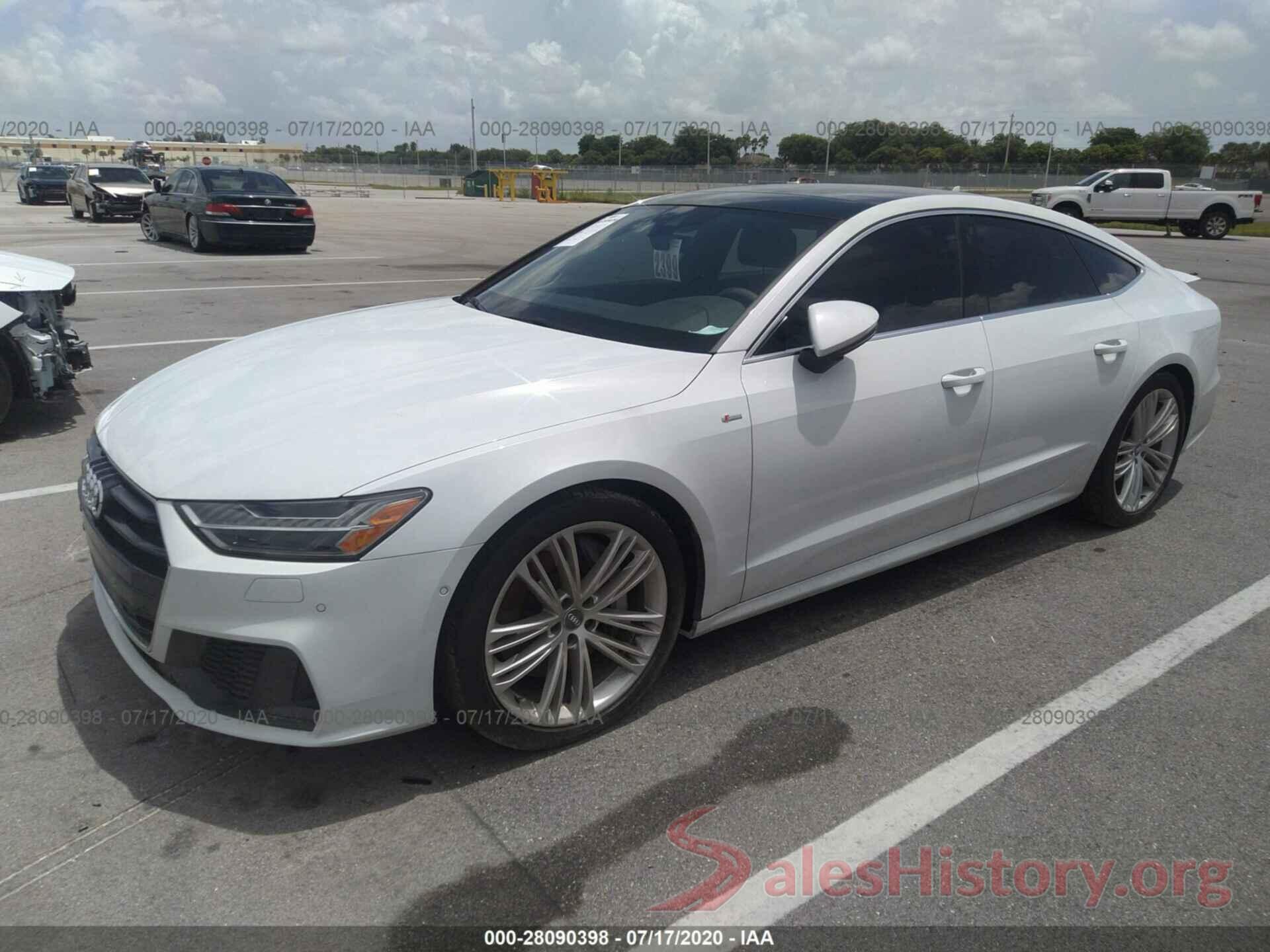 WAUU2AF21KN057675 2019 AUDI A7