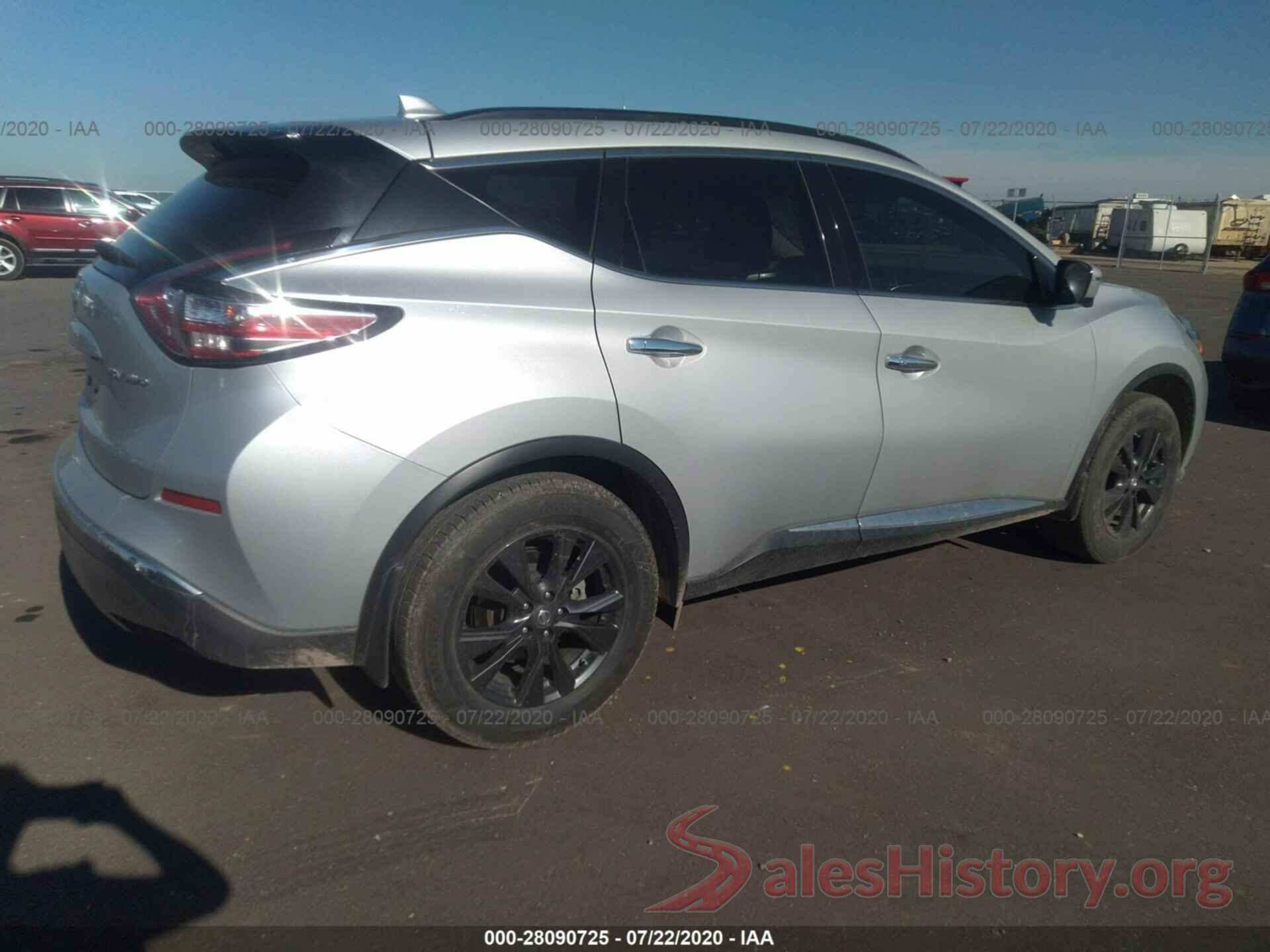 5N1AZ2MHXJN132401 2018 NISSAN MURANO