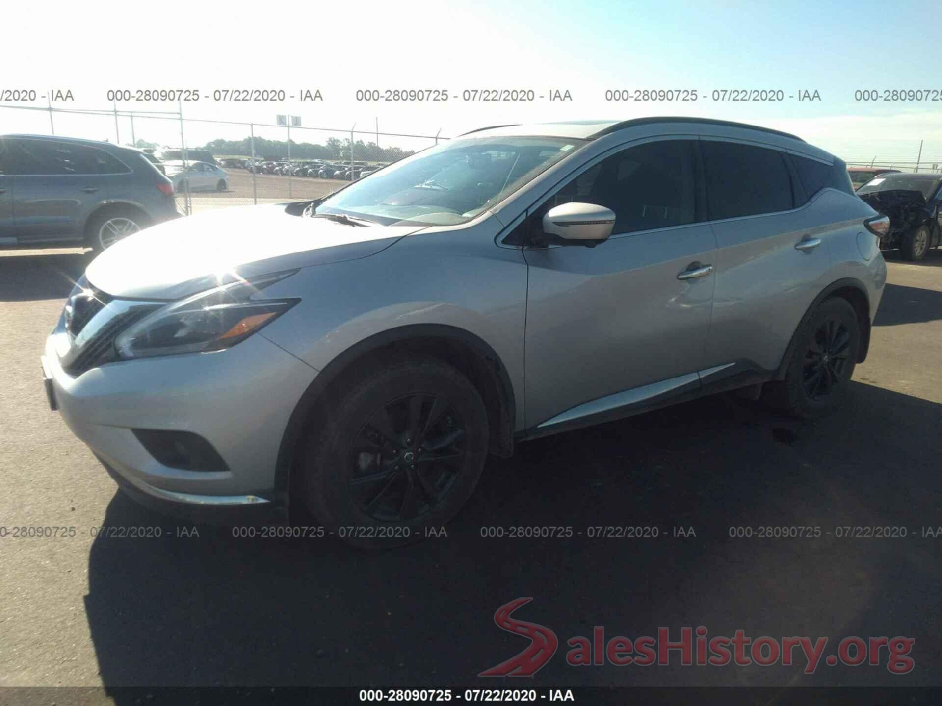 5N1AZ2MHXJN132401 2018 NISSAN MURANO