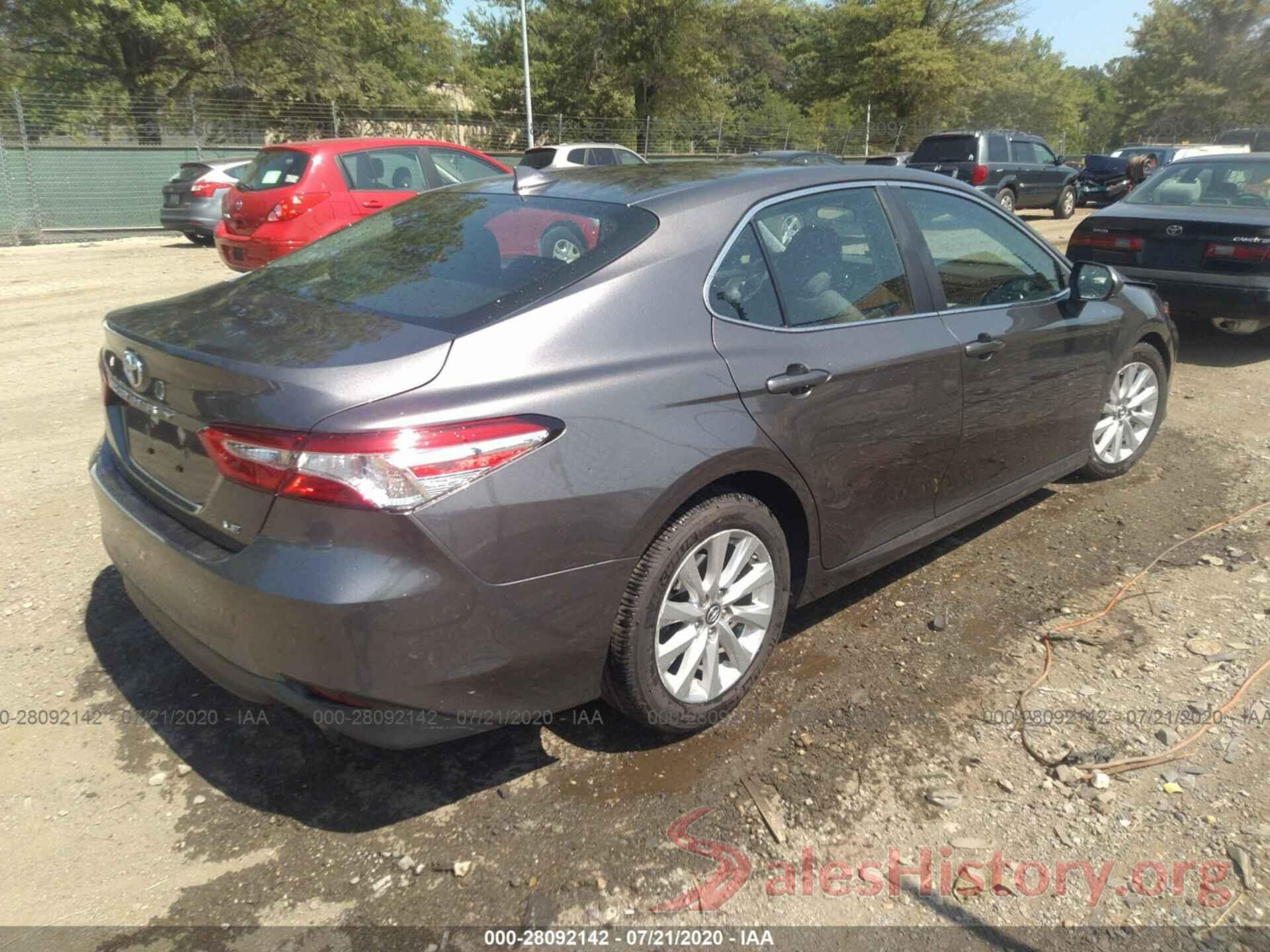 4T1B11HK1KU812531 2019 TOYOTA CAMRY