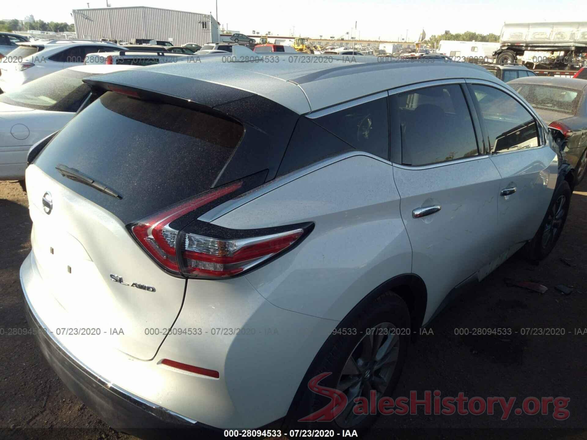 5N1AZ2MH8GN146645 2016 Nissan Murano