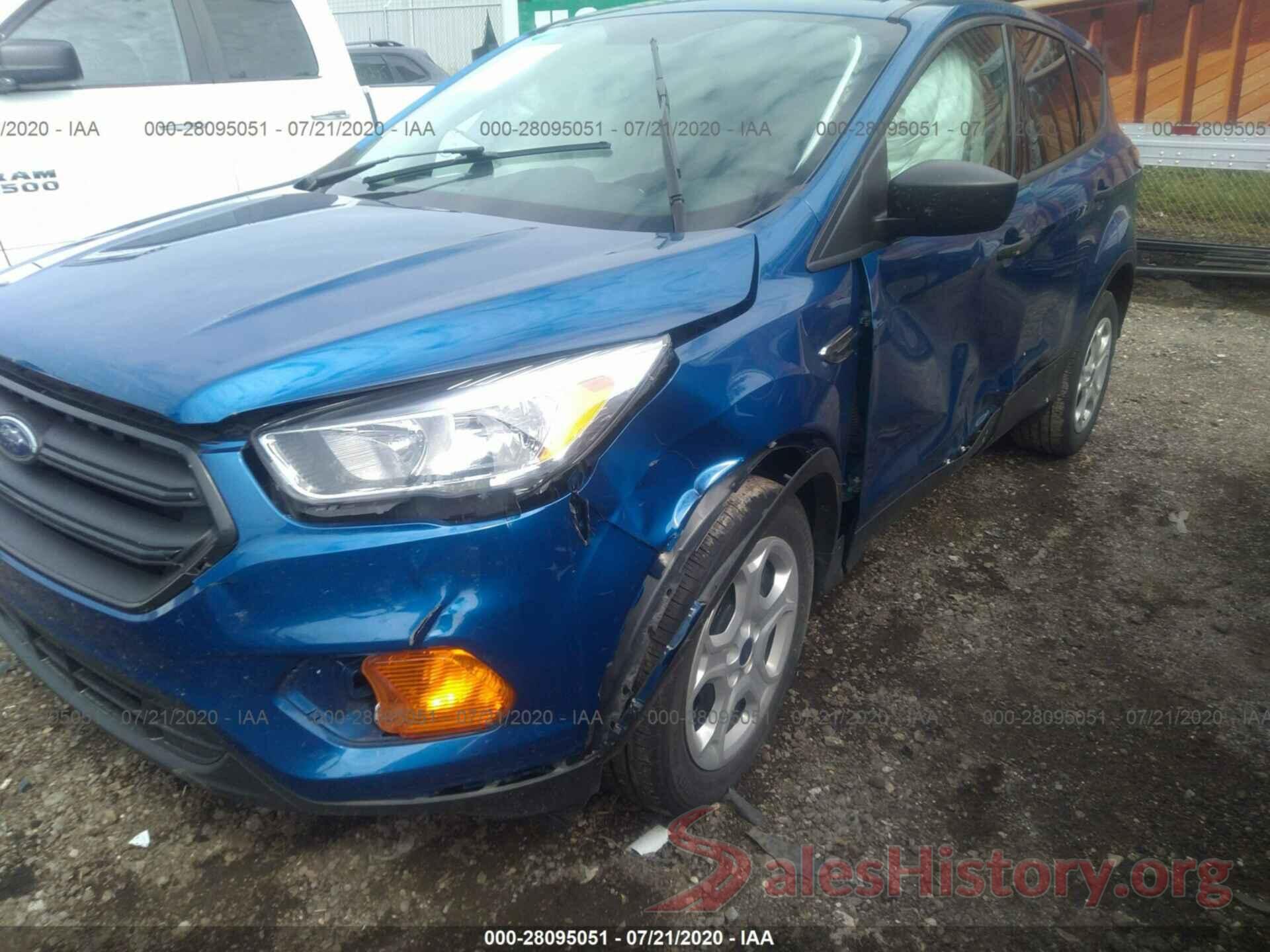 1FMCU0F75HUD58474 2017 Ford Escape