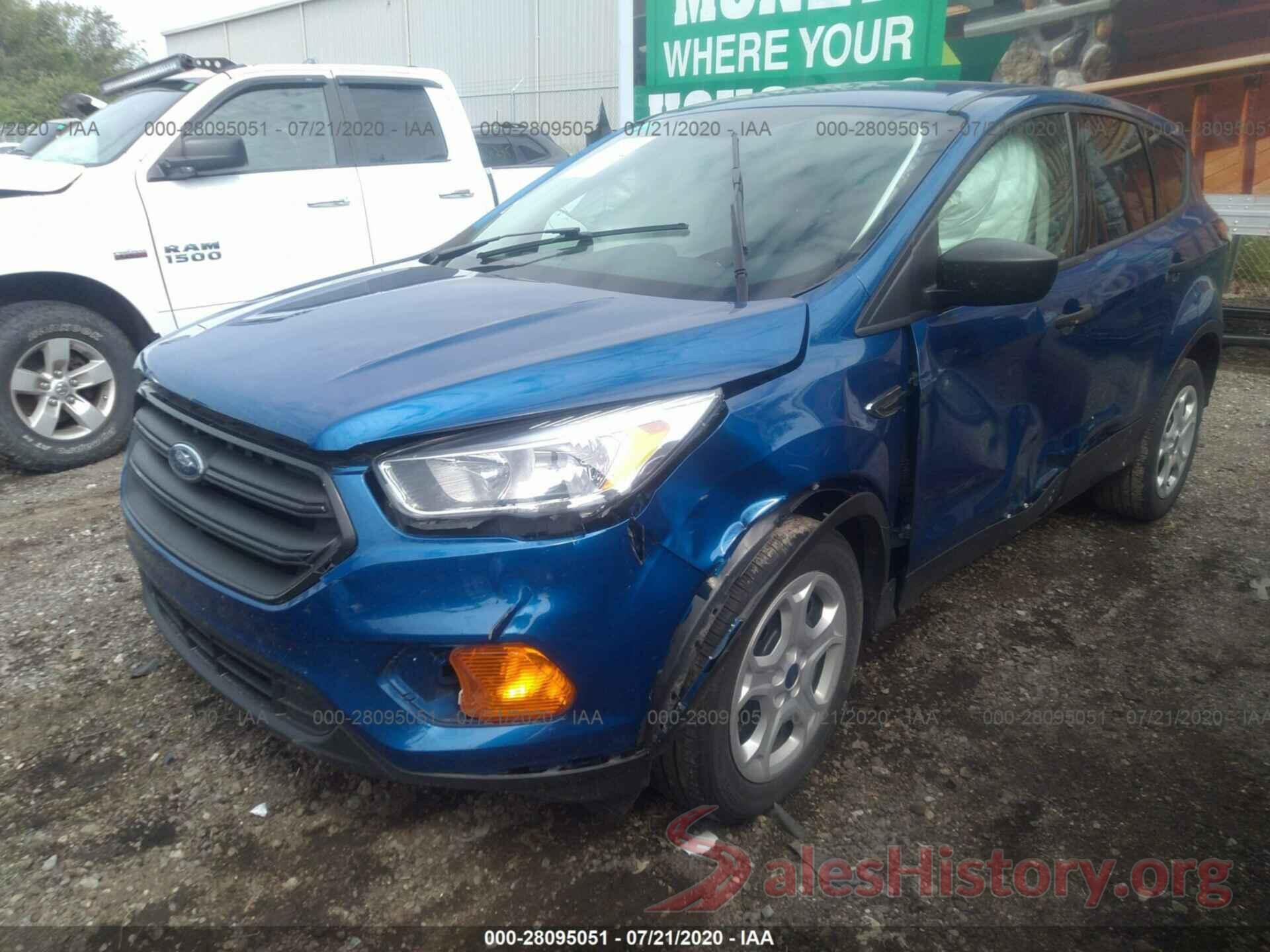 1FMCU0F75HUD58474 2017 Ford Escape