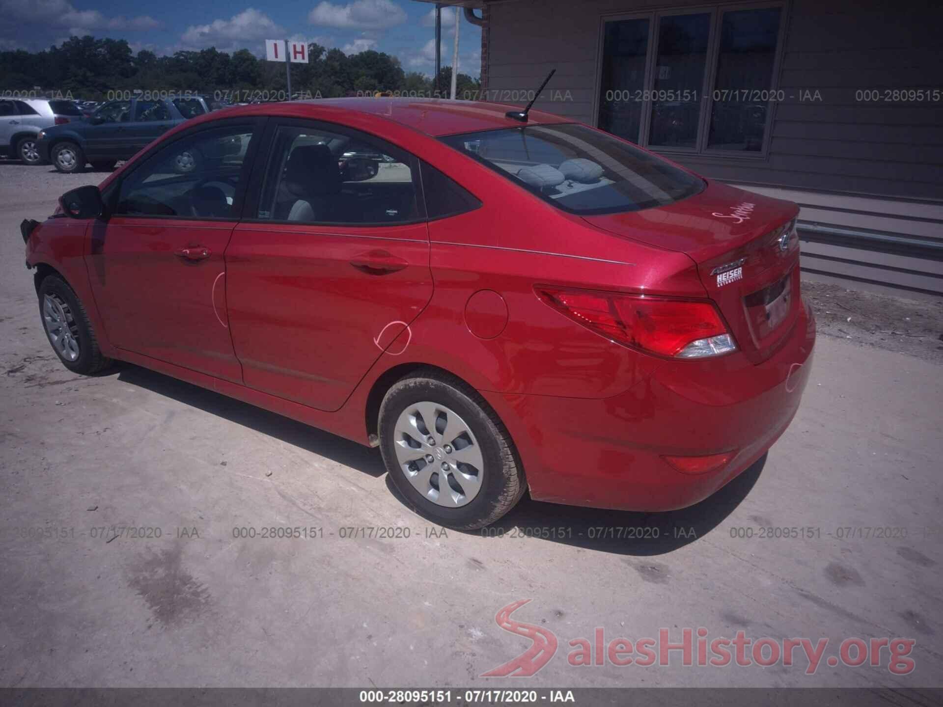 KMHCT4AE0HU268018 2017 Hyundai Accent