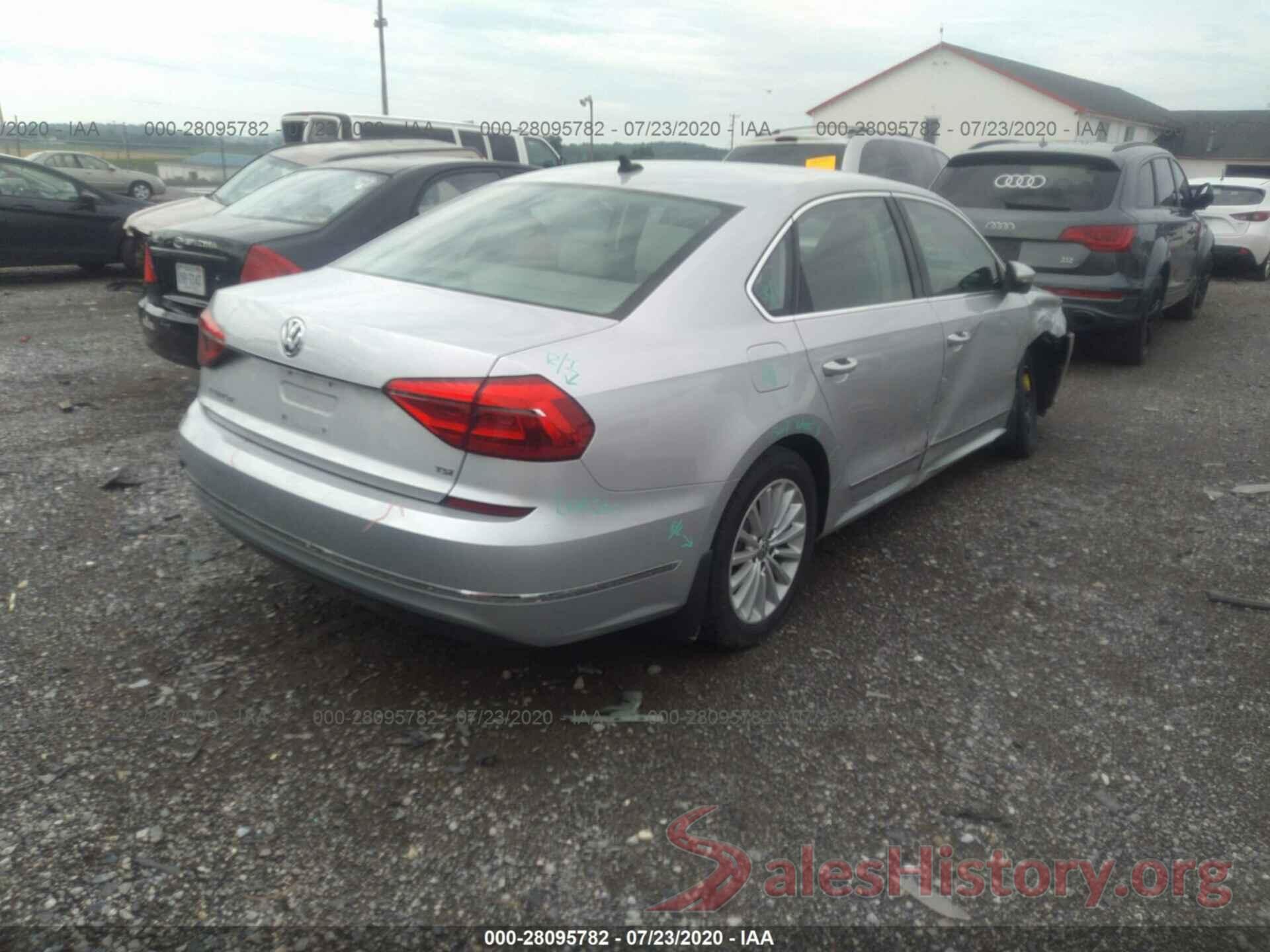 1VWBT7A33GC017673 2016 VOLKSWAGEN PASSAT