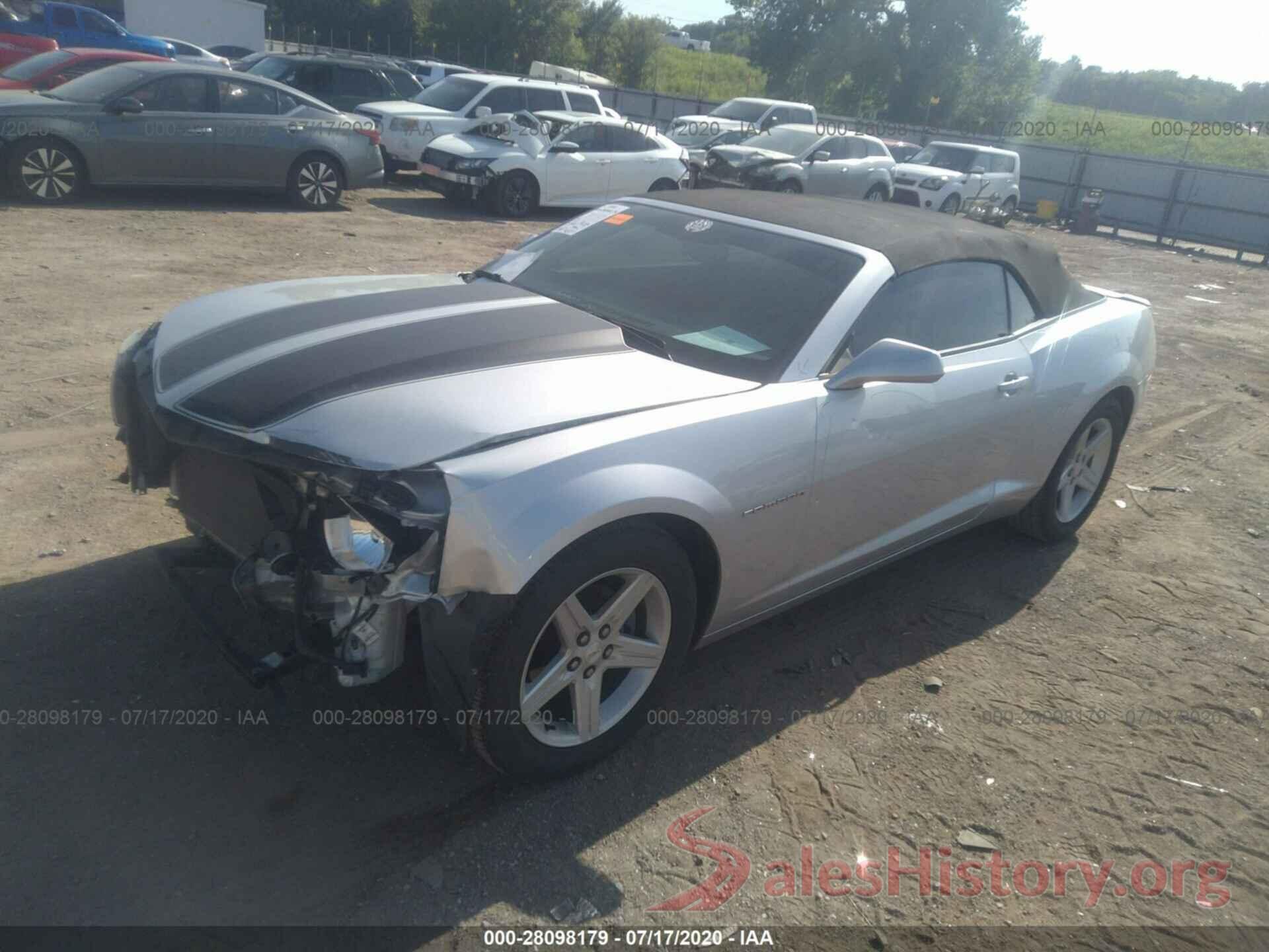 2G1FB3D35C9169458 2012 CHEVROLET CAMARO