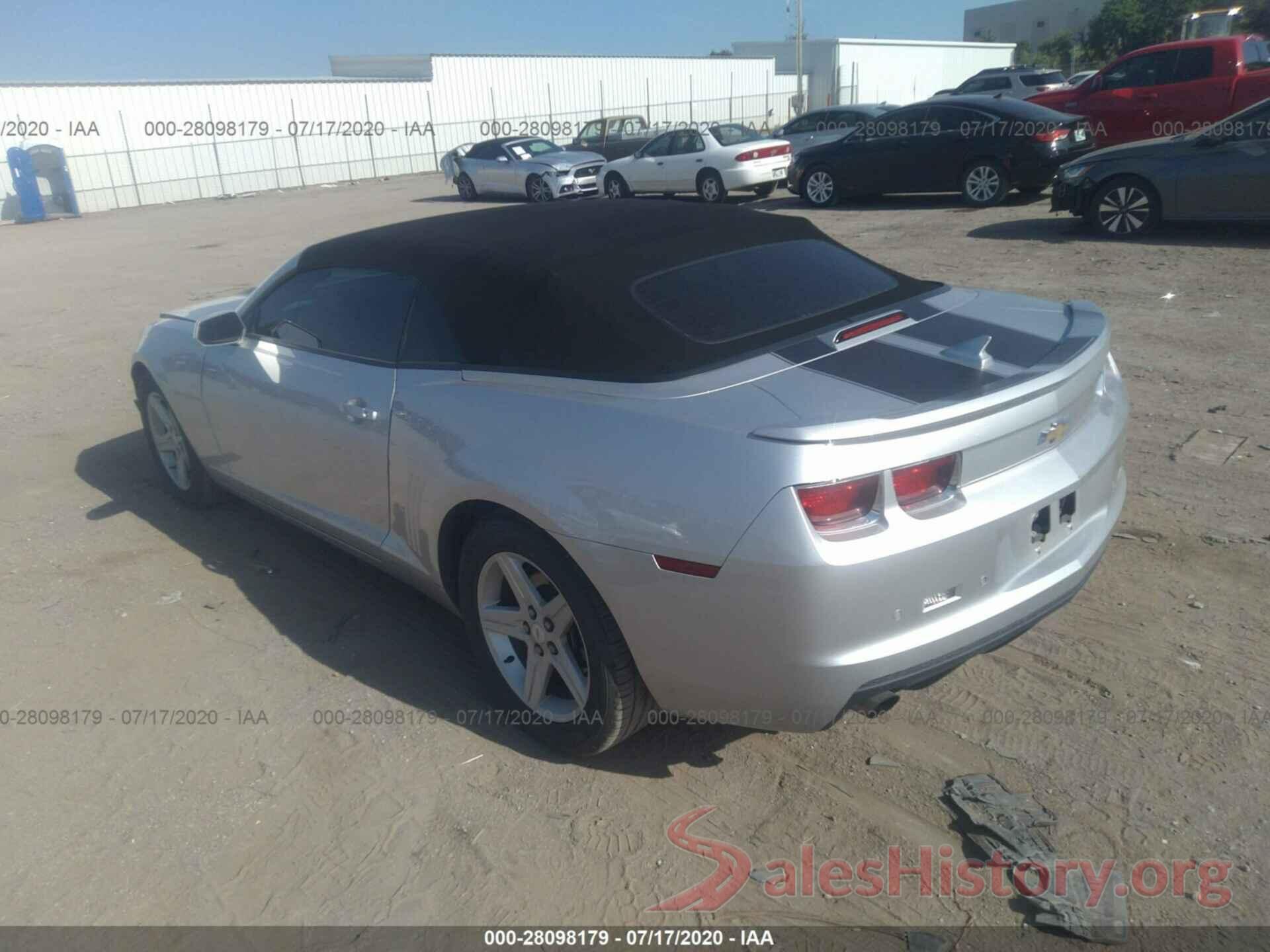 2G1FB3D35C9169458 2012 CHEVROLET CAMARO