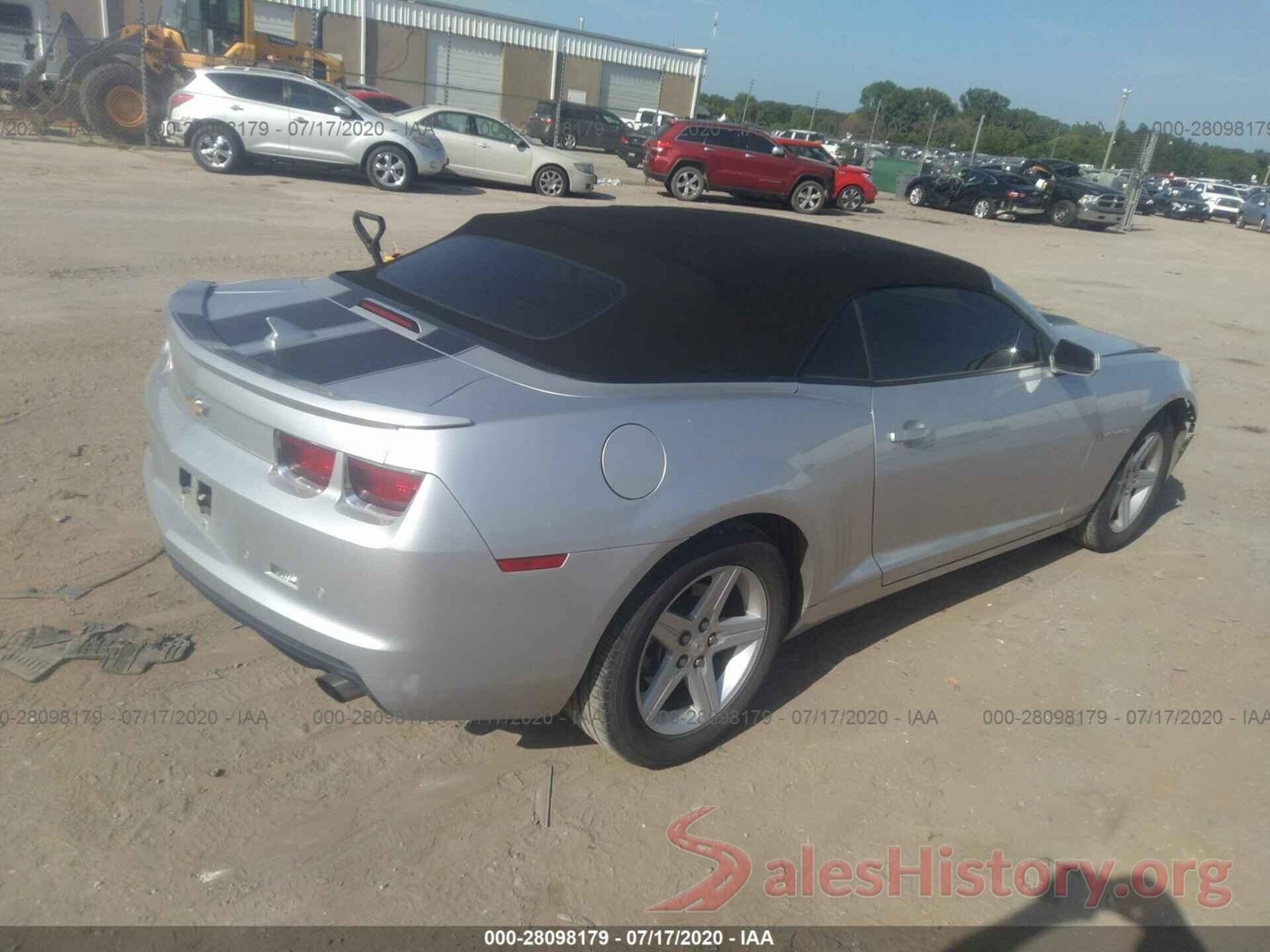 2G1FB3D35C9169458 2012 CHEVROLET CAMARO