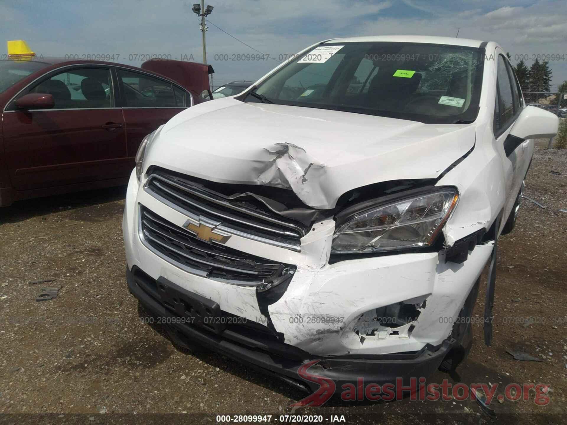 3GNCJKSB8GL253690 2016 Chevrolet Trax