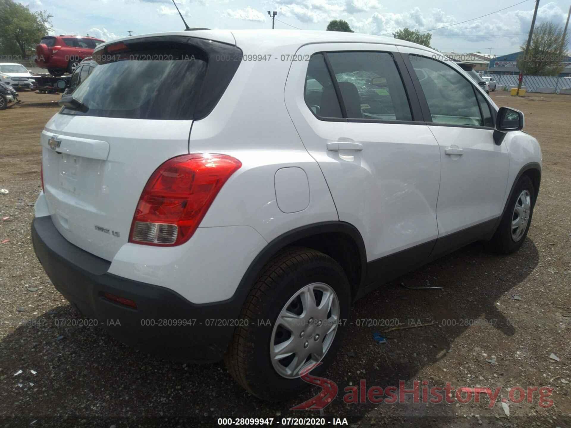 3GNCJKSB8GL253690 2016 Chevrolet Trax