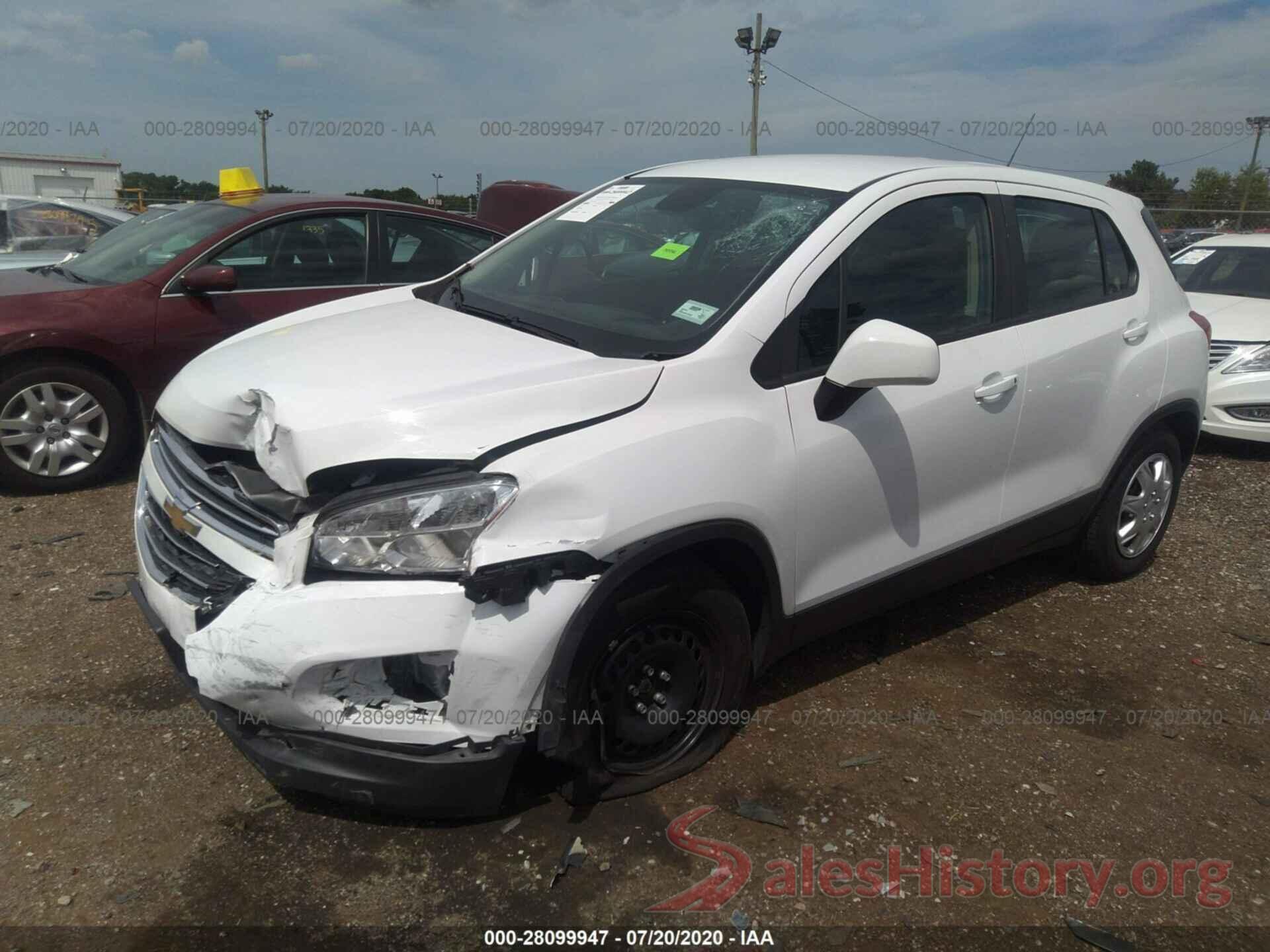 3GNCJKSB8GL253690 2016 Chevrolet Trax