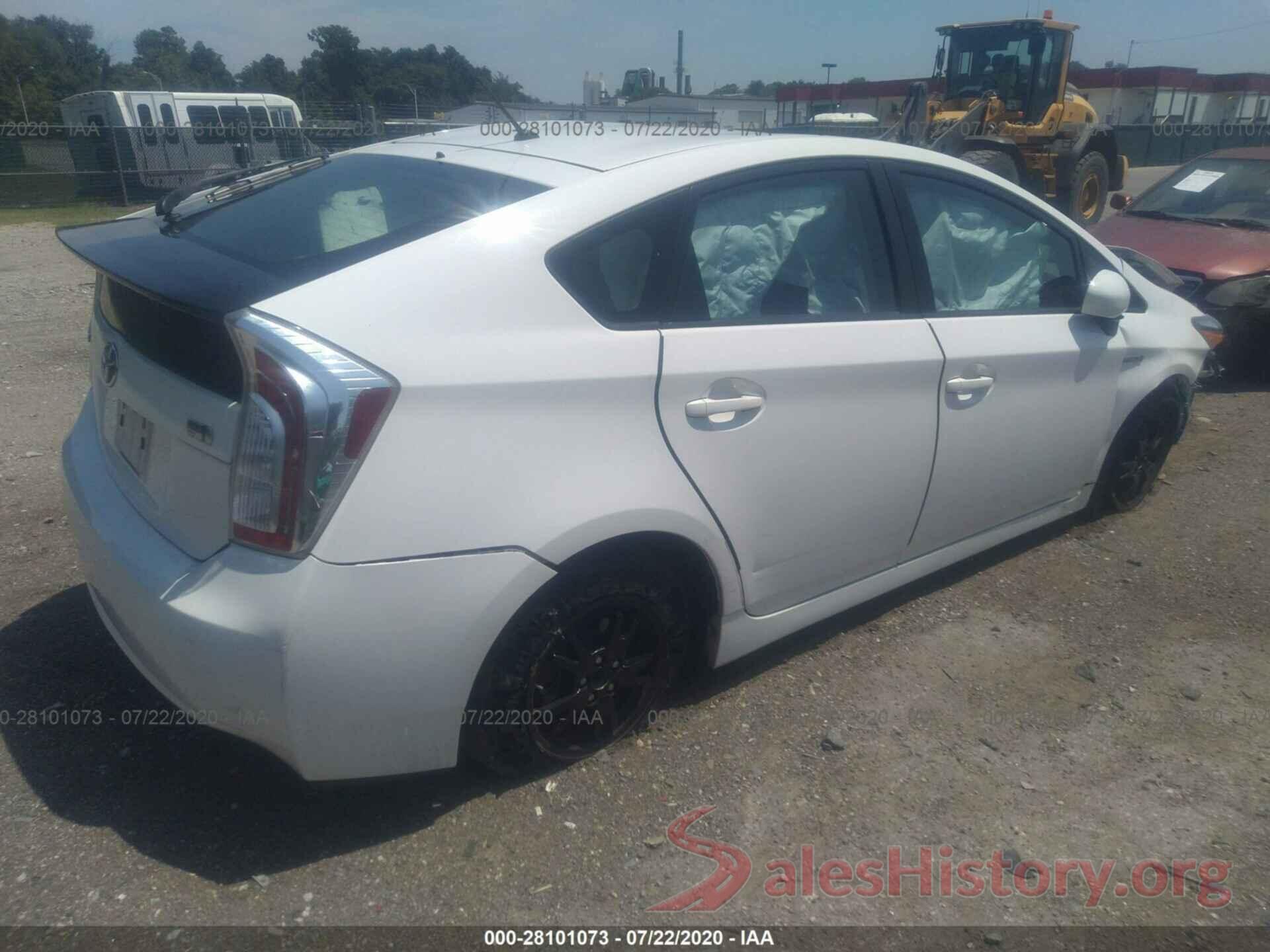 JTDKN3DU9F1921130 2015 TOYOTA PRIUS