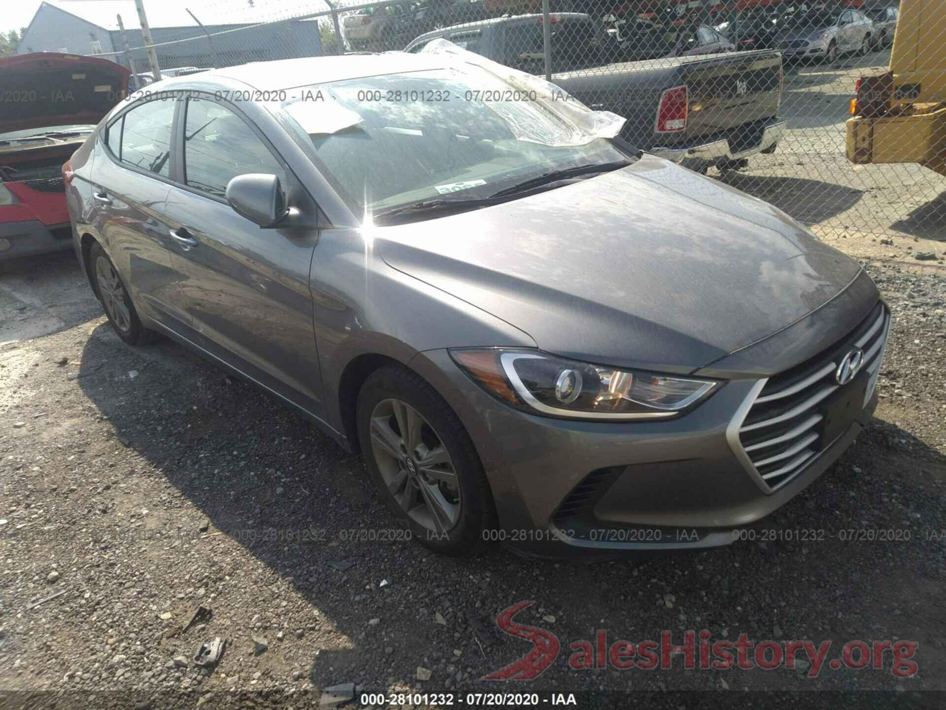 5NPD84LF3JH321634 2018 HYUNDAI ELANTRA