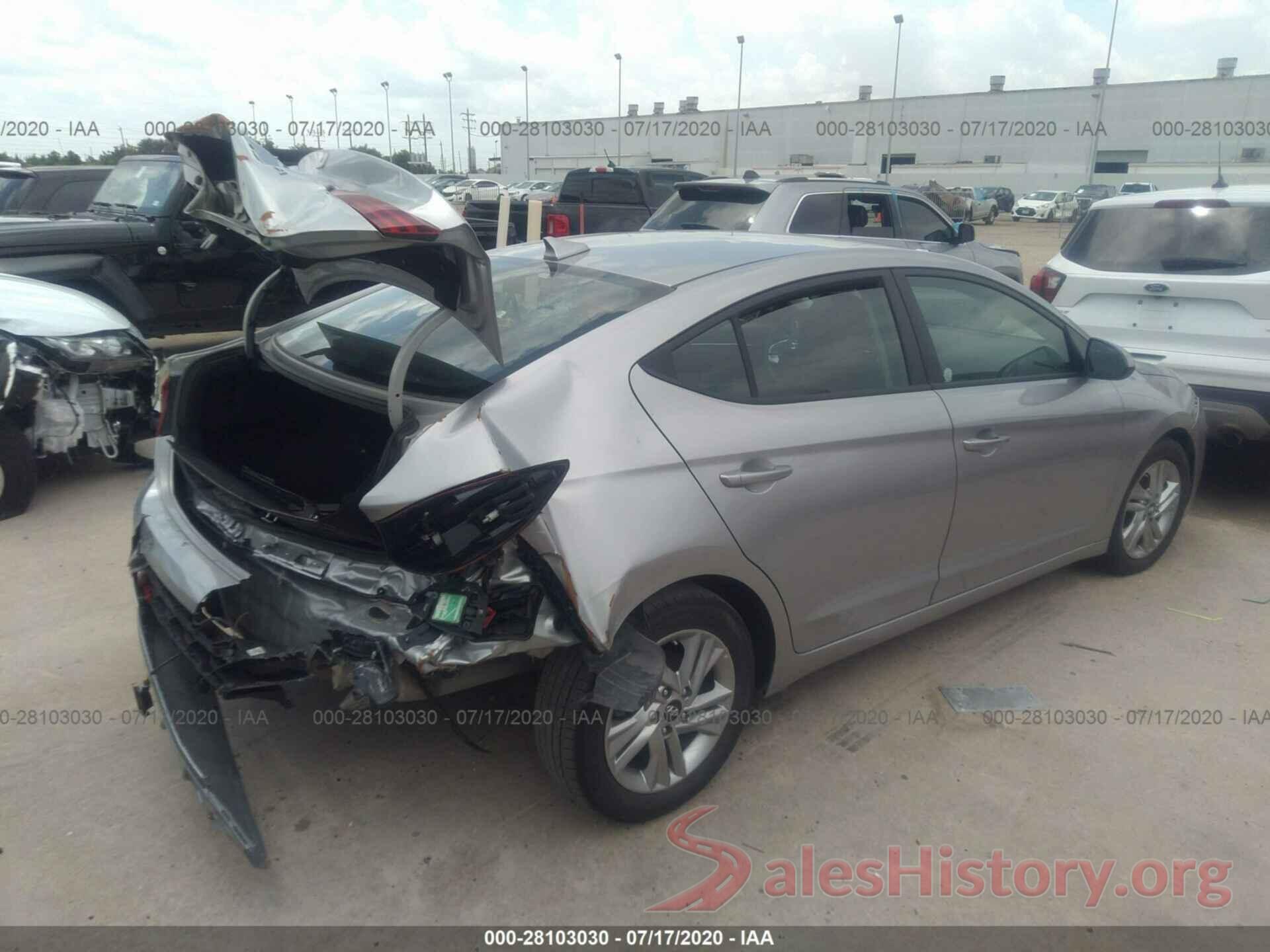 5NPD84LF0LH574798 2020 HYUNDAI ELANTRA