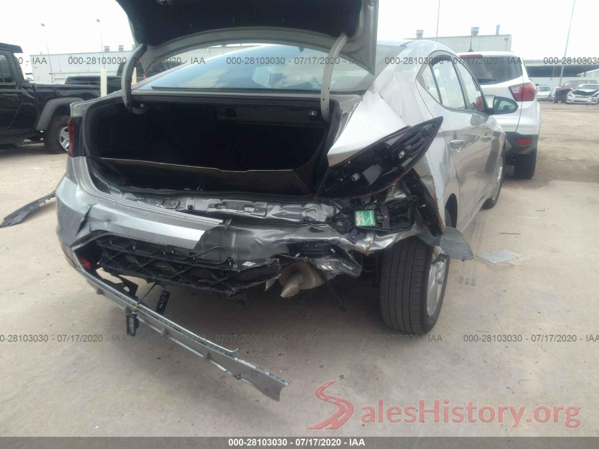 5NPD84LF0LH574798 2020 HYUNDAI ELANTRA