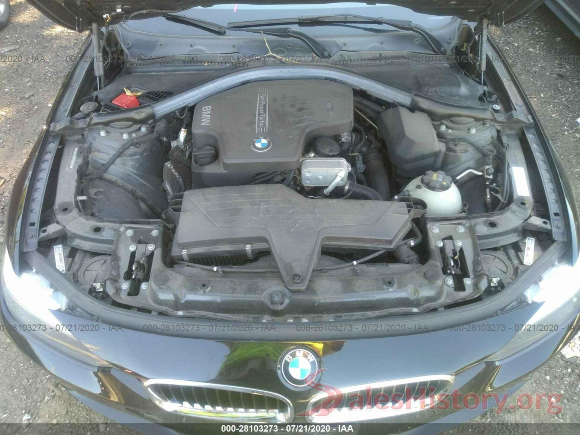 WBA3C3G5XFNS76153 2015 BMW 3 SERIES