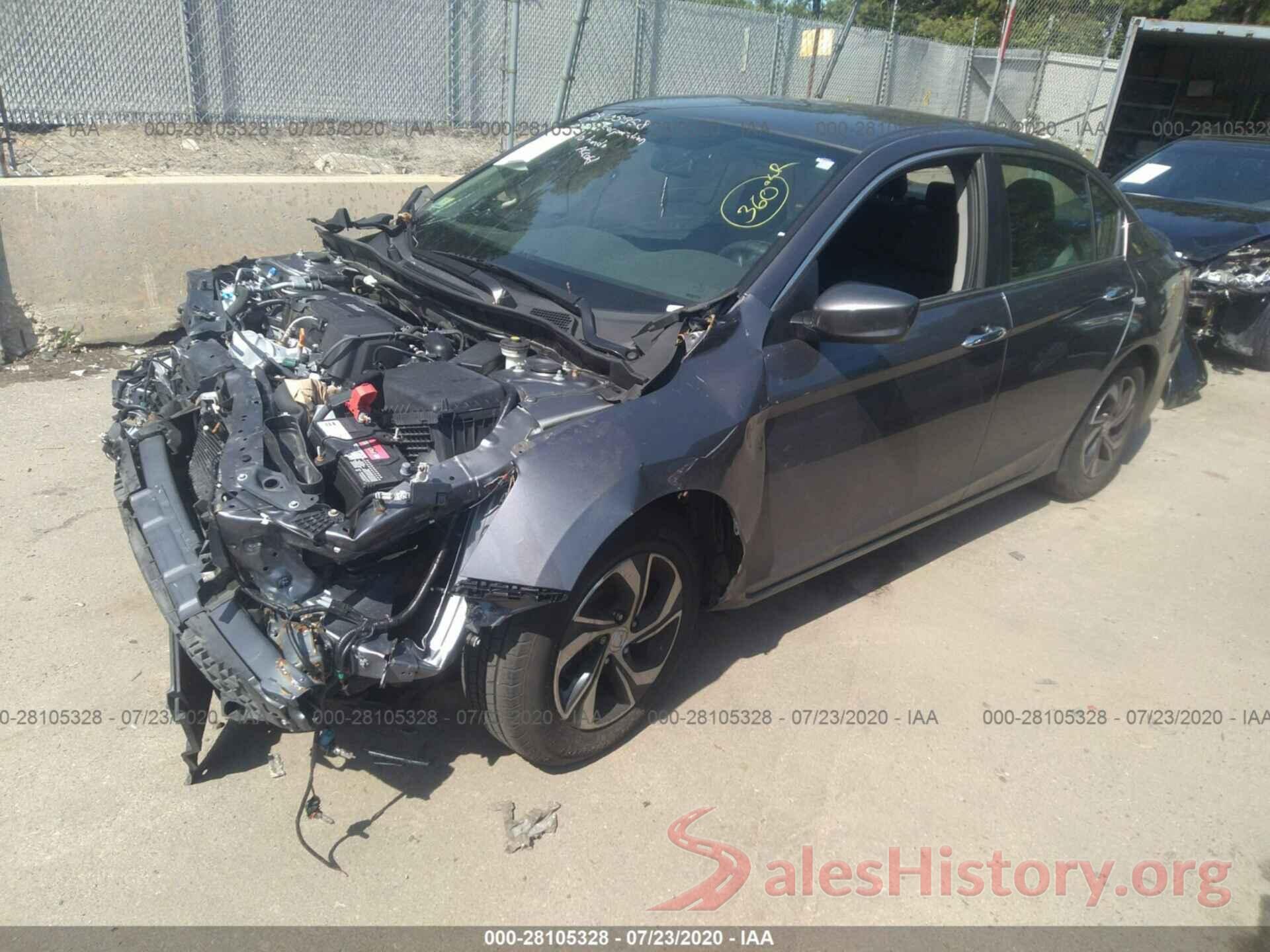 1HGCR2F33GA060084 2016 Honda Accord