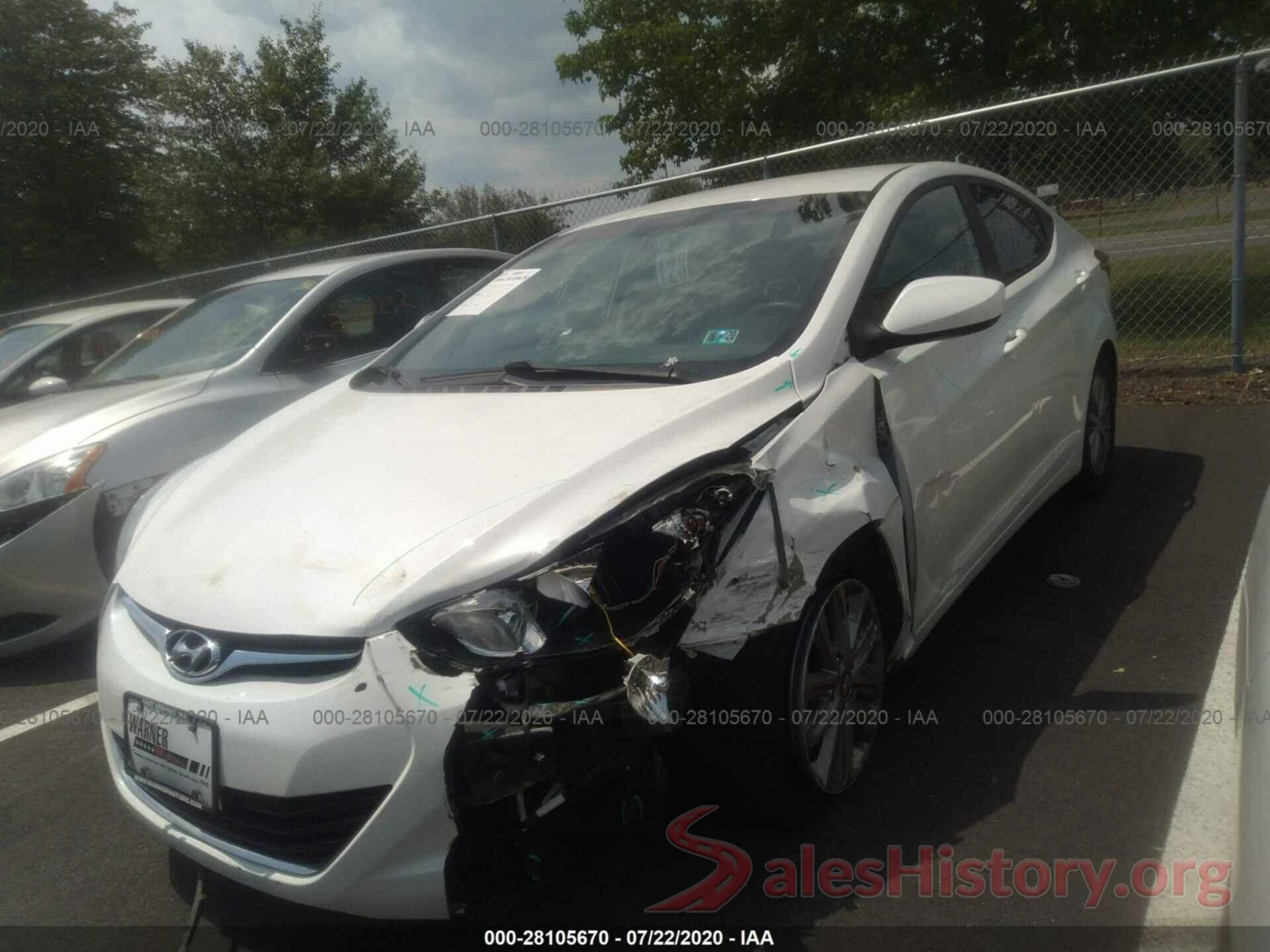 5NPDH4AE1GH680175 2016 Hyundai Elantra