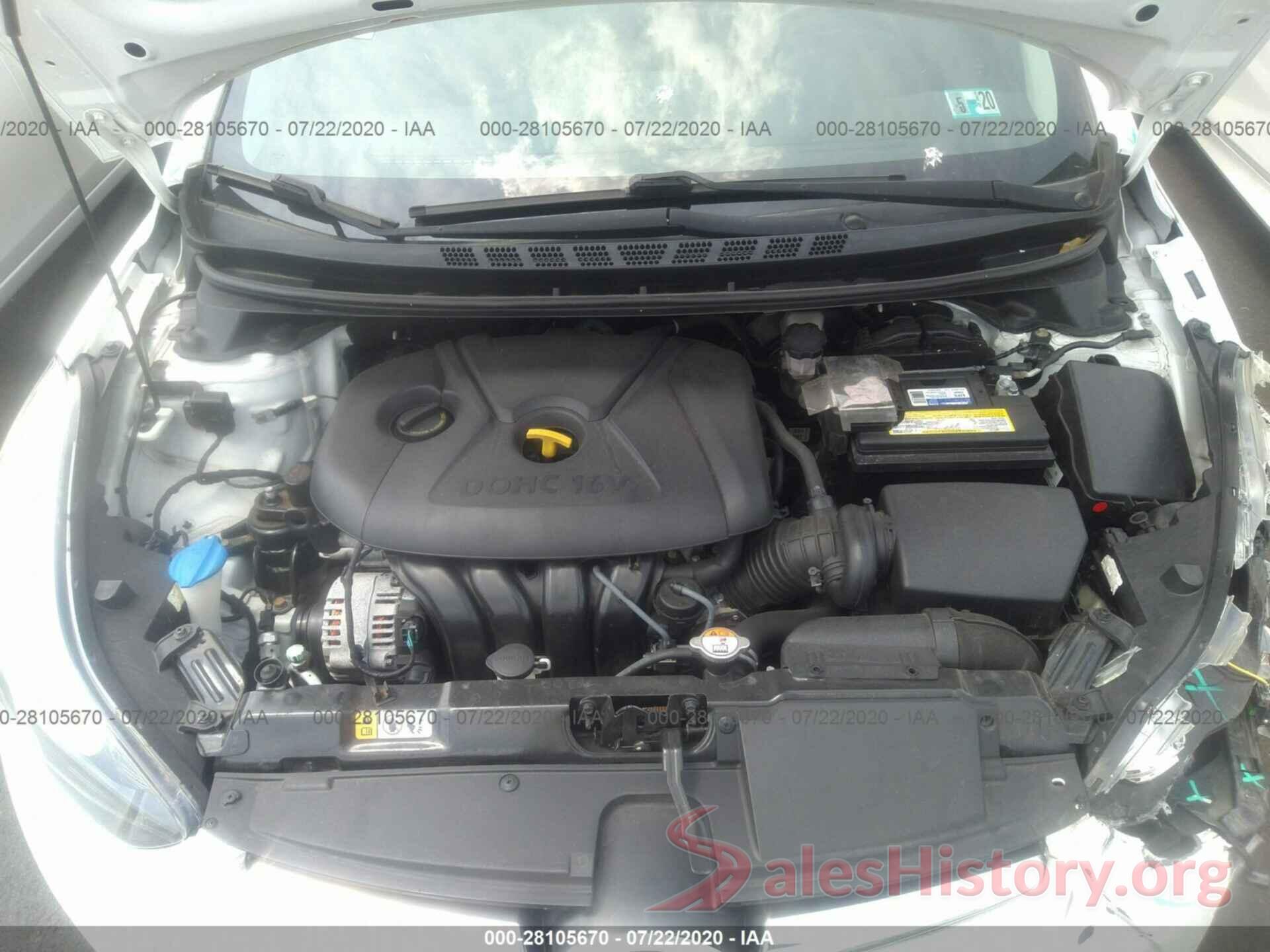 5NPDH4AE1GH680175 2016 Hyundai Elantra