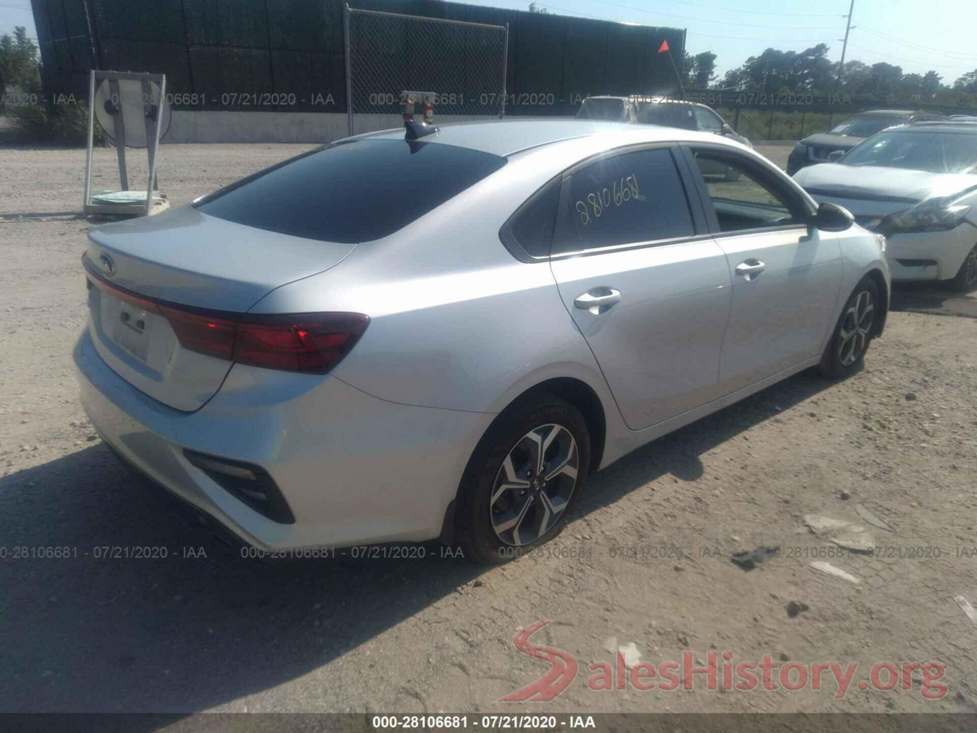 3KPF24AD2KE059638 2019 KIA FORTE