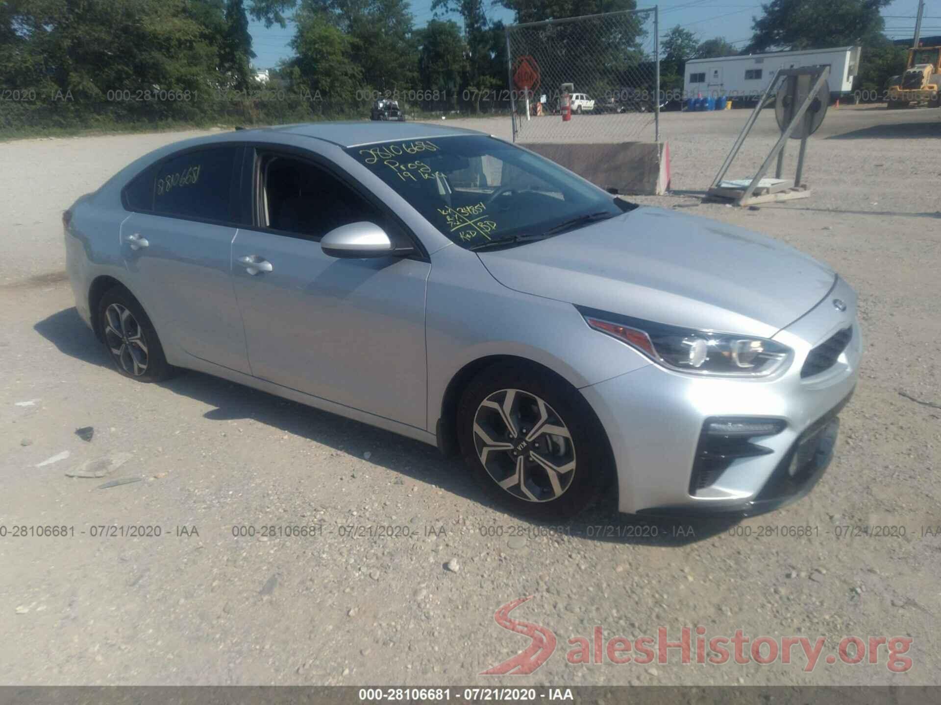 3KPF24AD2KE059638 2019 KIA FORTE