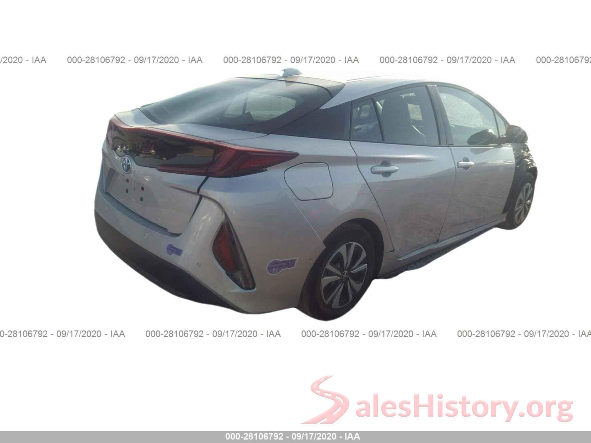 JTDKARFP3K3119631 2019 TOYOTA PRIUS PRIME