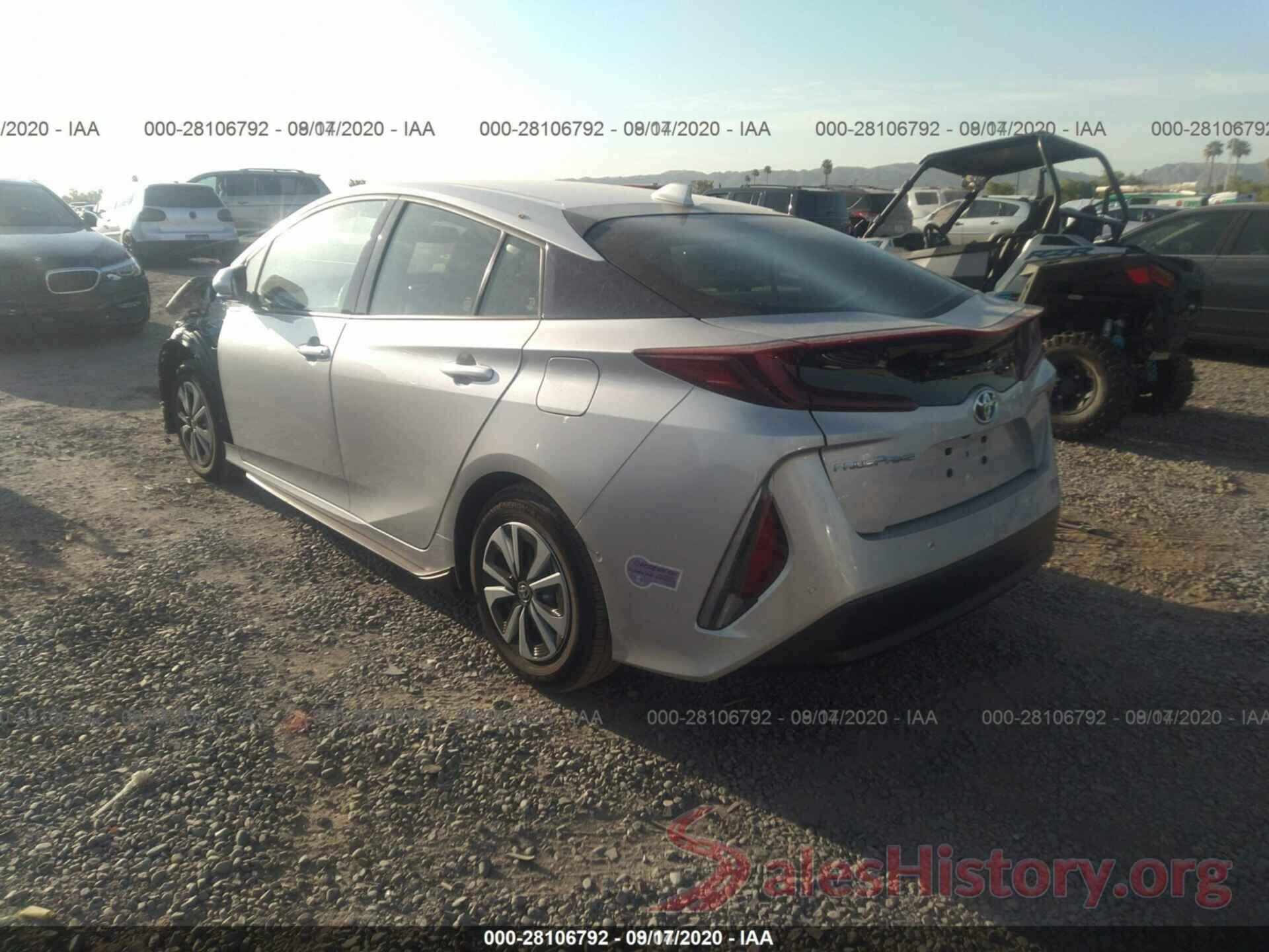 JTDKARFP3K3119631 2019 TOYOTA PRIUS PRIME