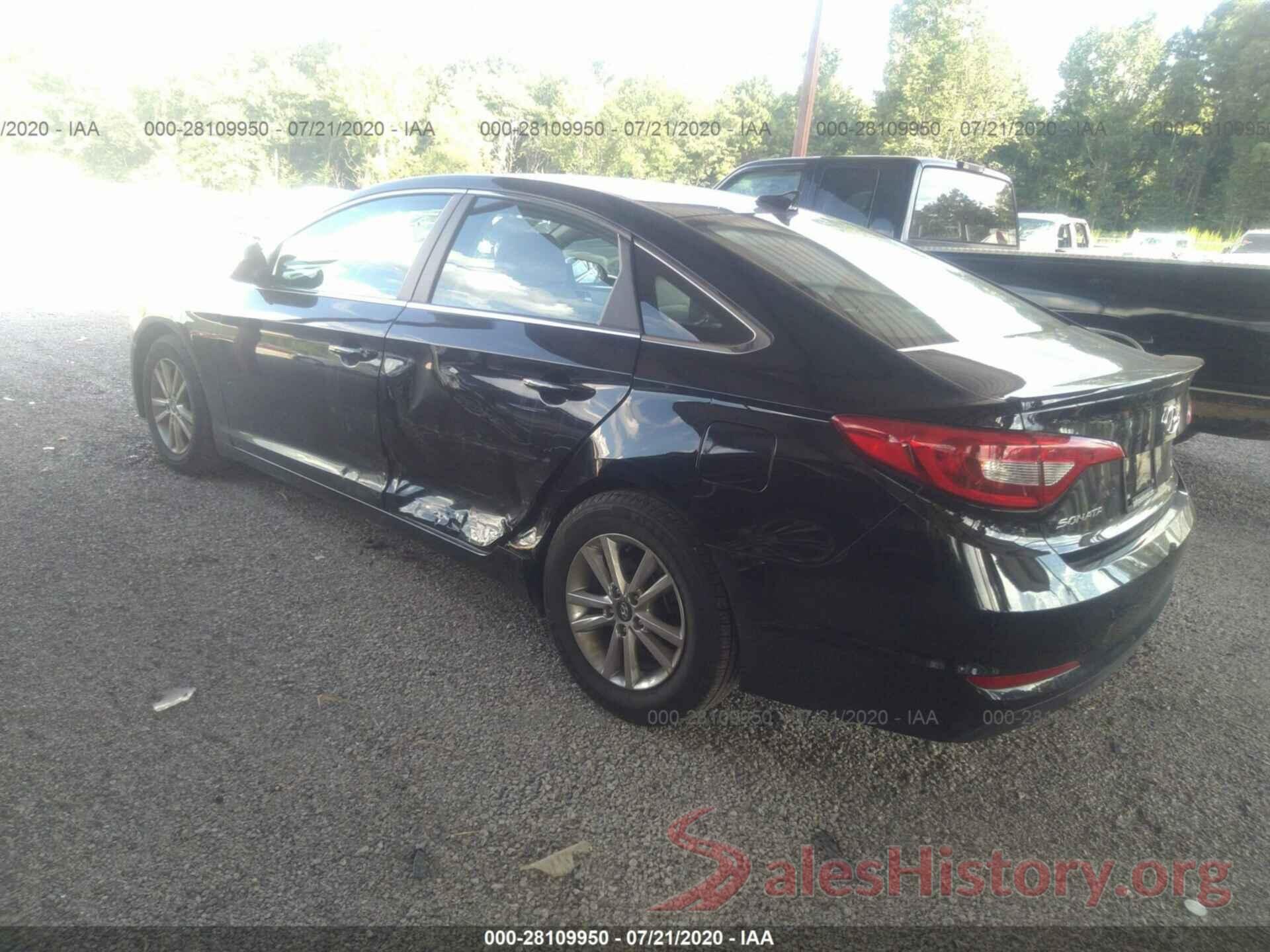 5NPE24AF1HH537405 2017 Hyundai Sonata