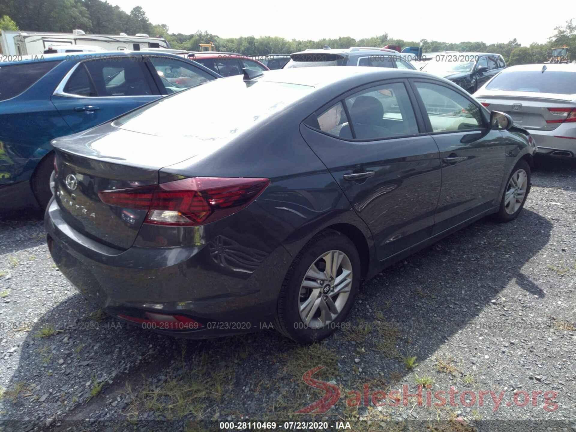 5NPD84LF3LH569532 2020 HYUNDAI ELANTRA