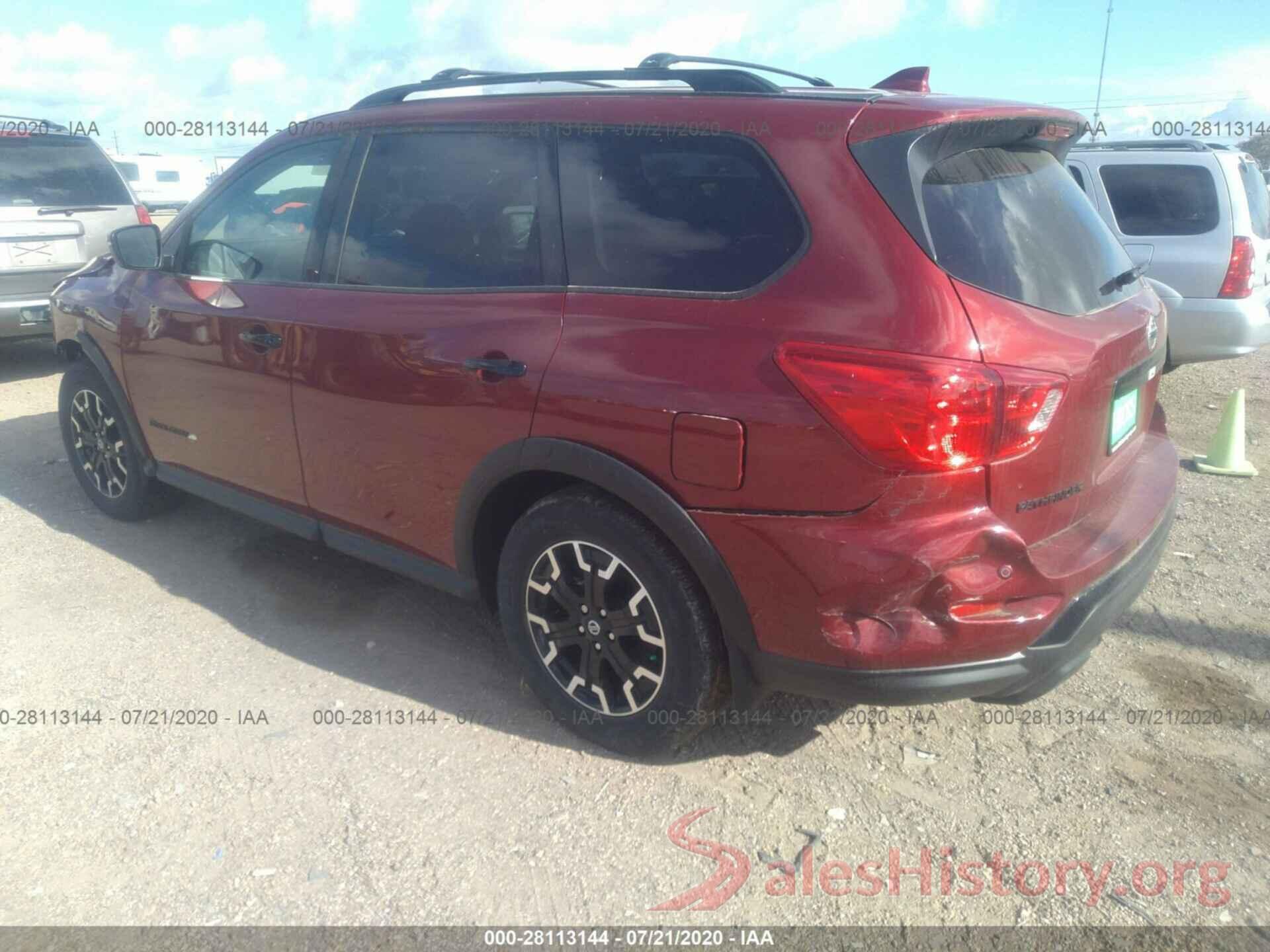 5N1DR2BN6LC609779 2020 NISSAN PATHFINDER