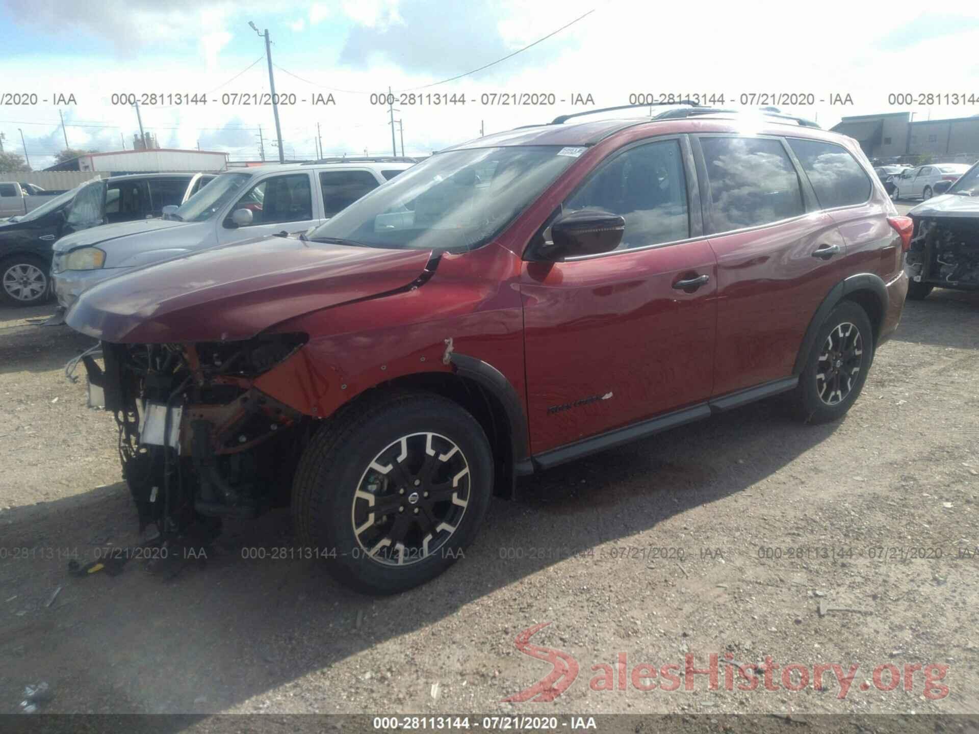 5N1DR2BN6LC609779 2020 NISSAN PATHFINDER