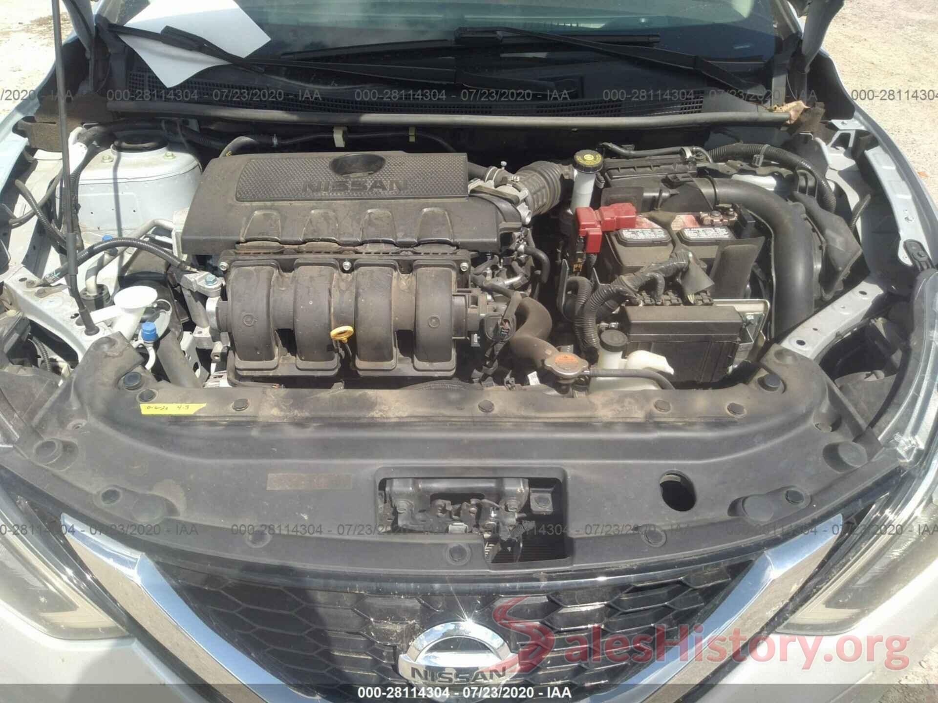 3N1AB7AP4HL675077 2017 NISSAN SENTRA