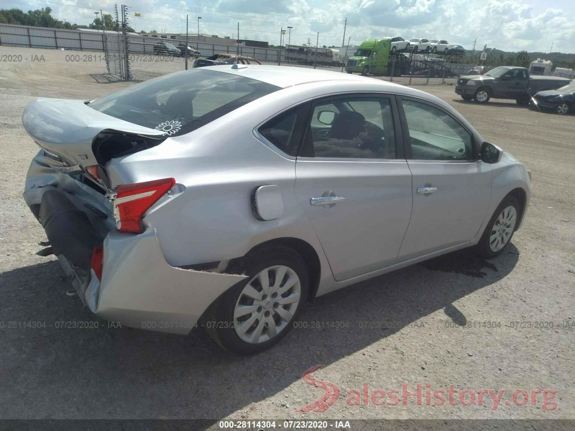 3N1AB7AP4HL675077 2017 NISSAN SENTRA