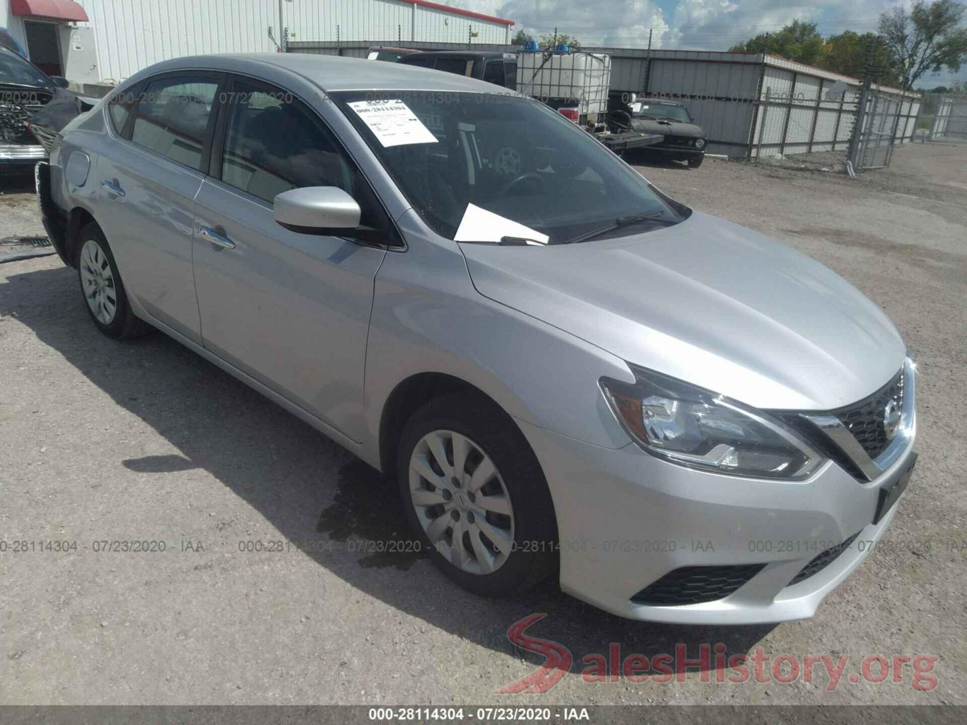 3N1AB7AP4HL675077 2017 NISSAN SENTRA