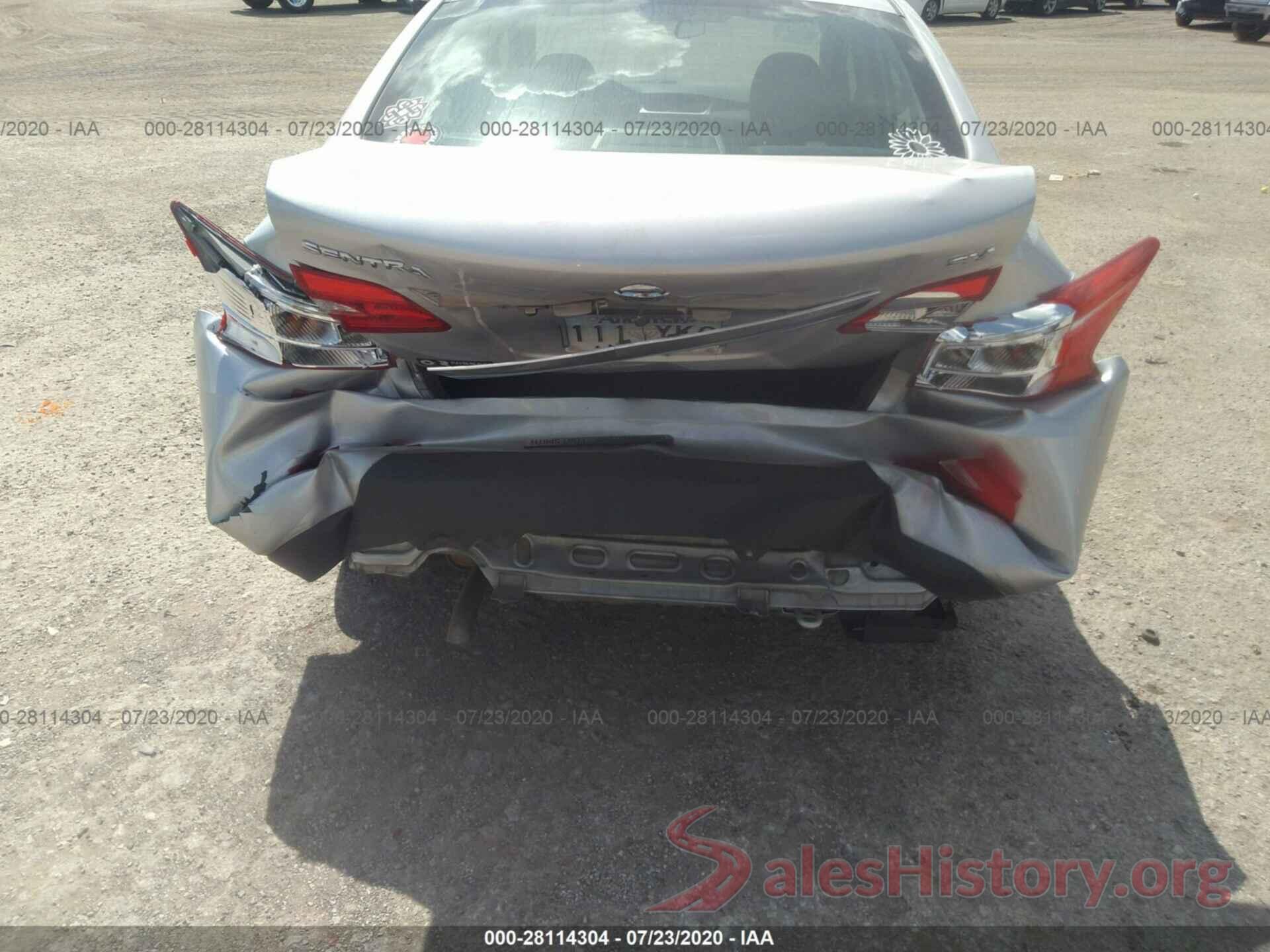 3N1AB7AP4HL675077 2017 NISSAN SENTRA