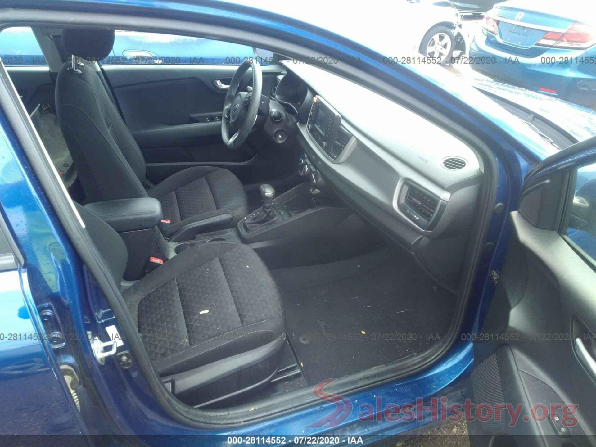 3KPA24ABXJE058423 2018 KIA RIO