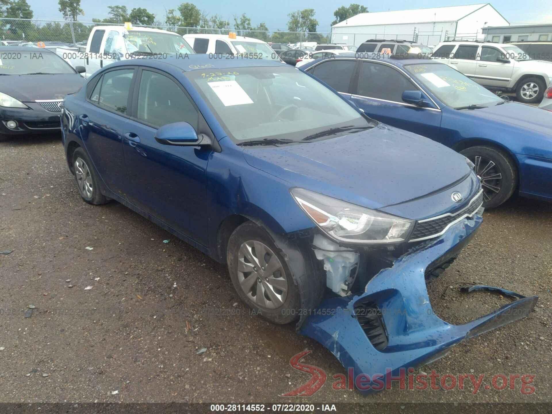 3KPA24ABXJE058423 2018 KIA RIO