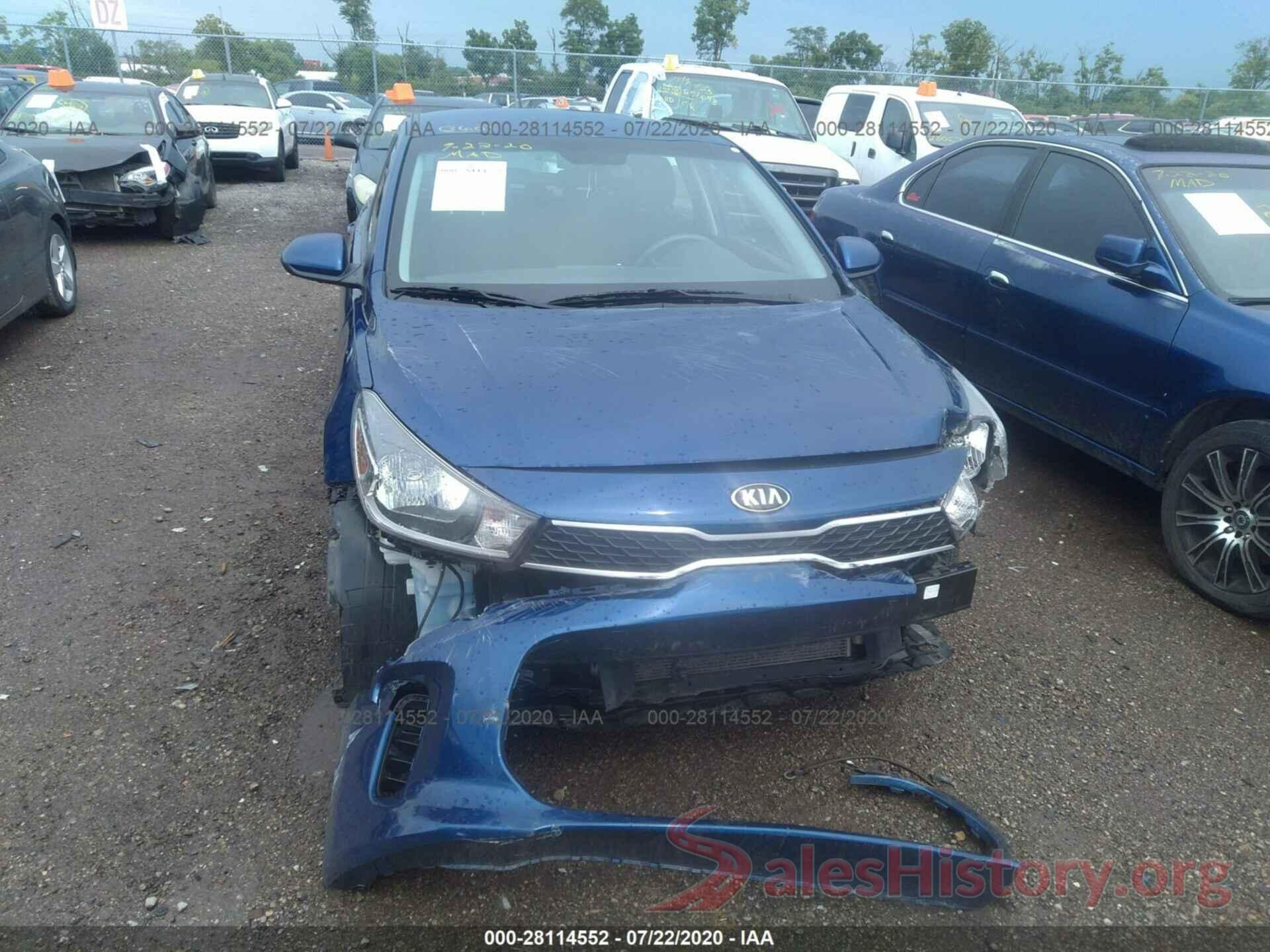 3KPA24ABXJE058423 2018 KIA RIO