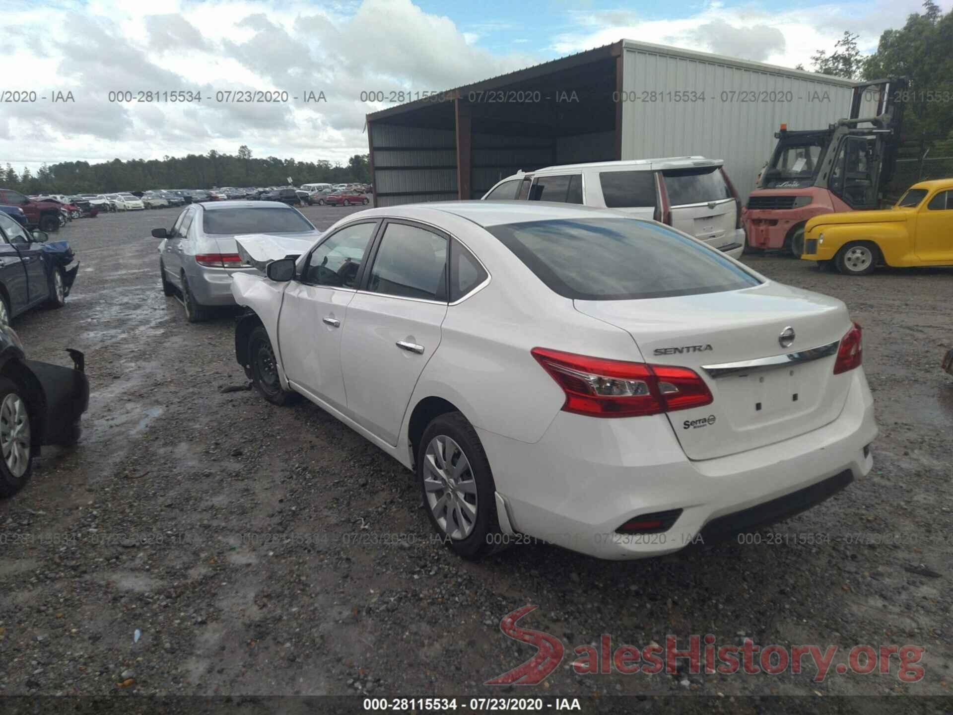 3N1AB7AP2KY393370 2019 NISSAN SENTRA