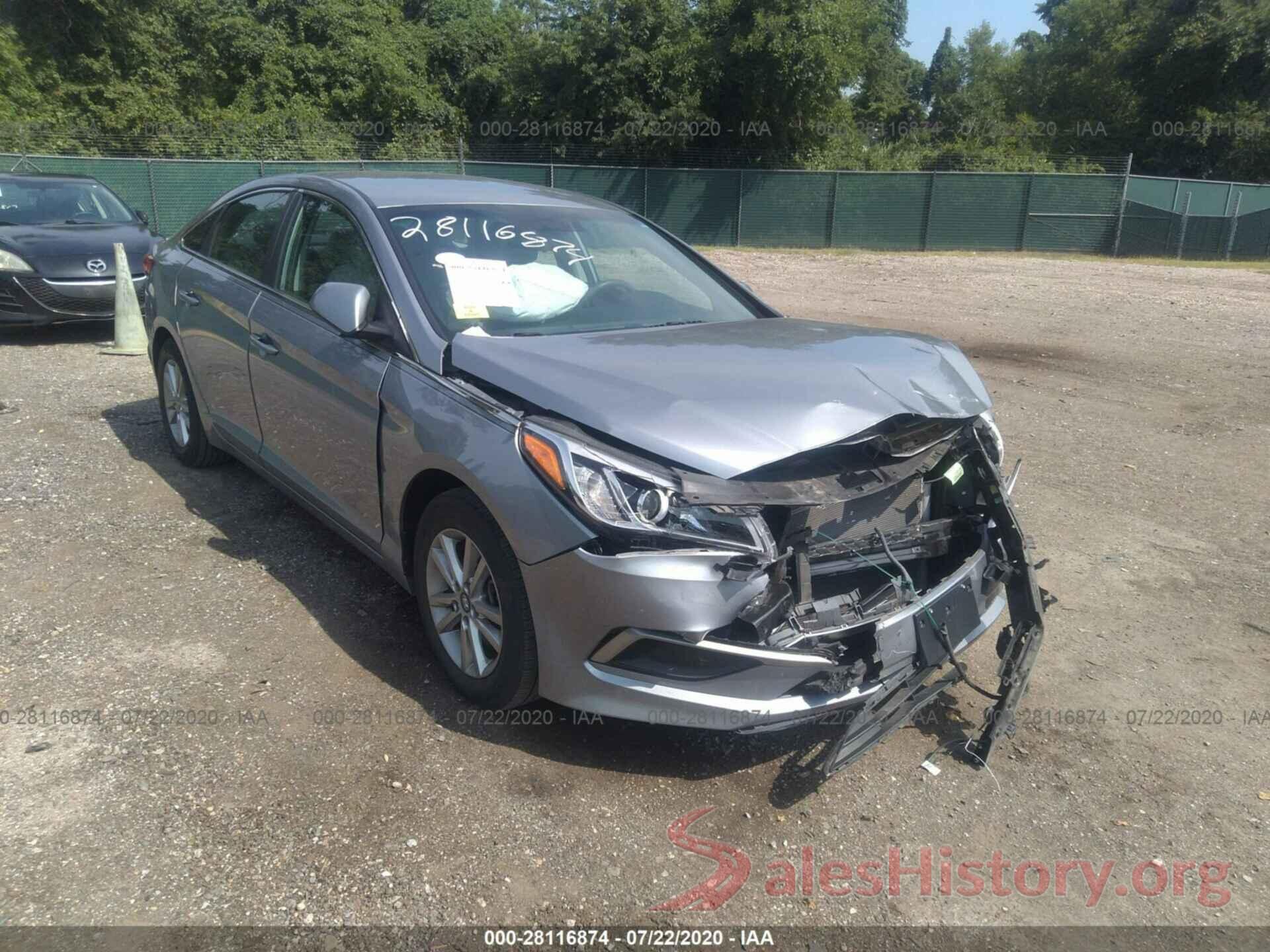 5NPE24AF5HH543286 2017 Hyundai Sonata