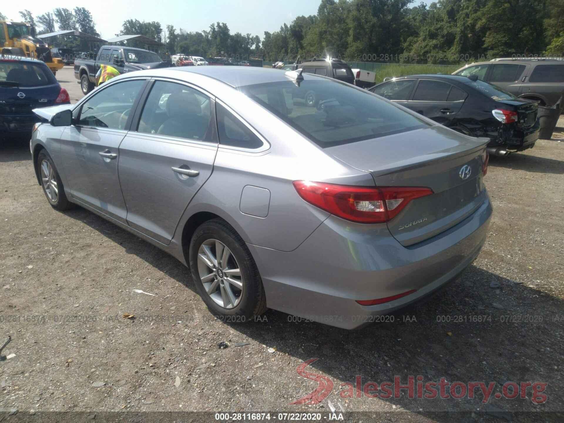 5NPE24AF5HH543286 2017 Hyundai Sonata