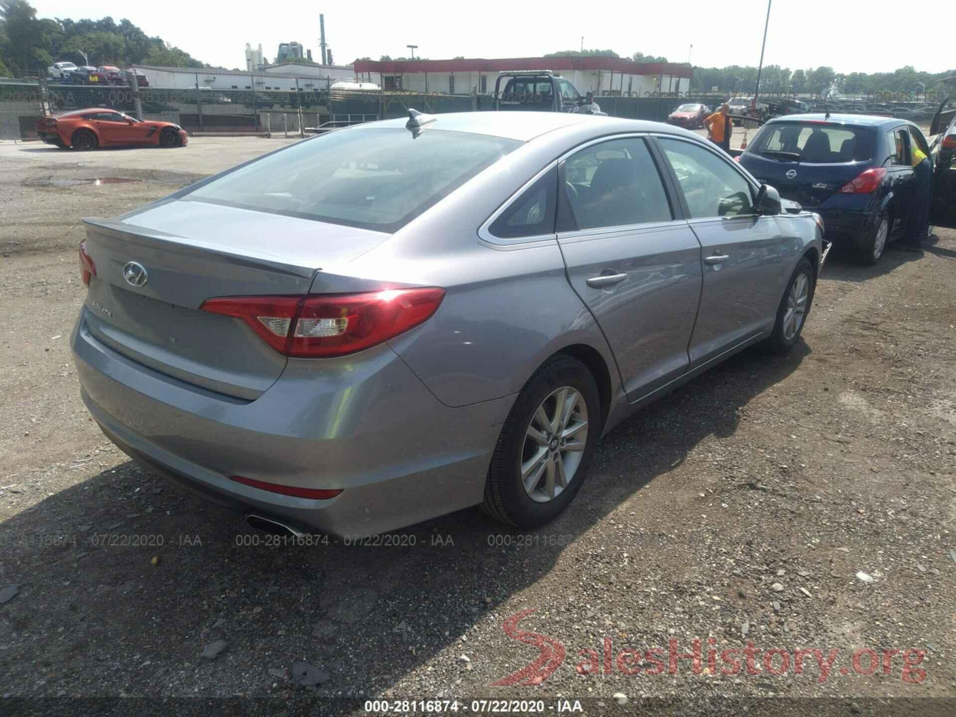 5NPE24AF5HH543286 2017 Hyundai Sonata