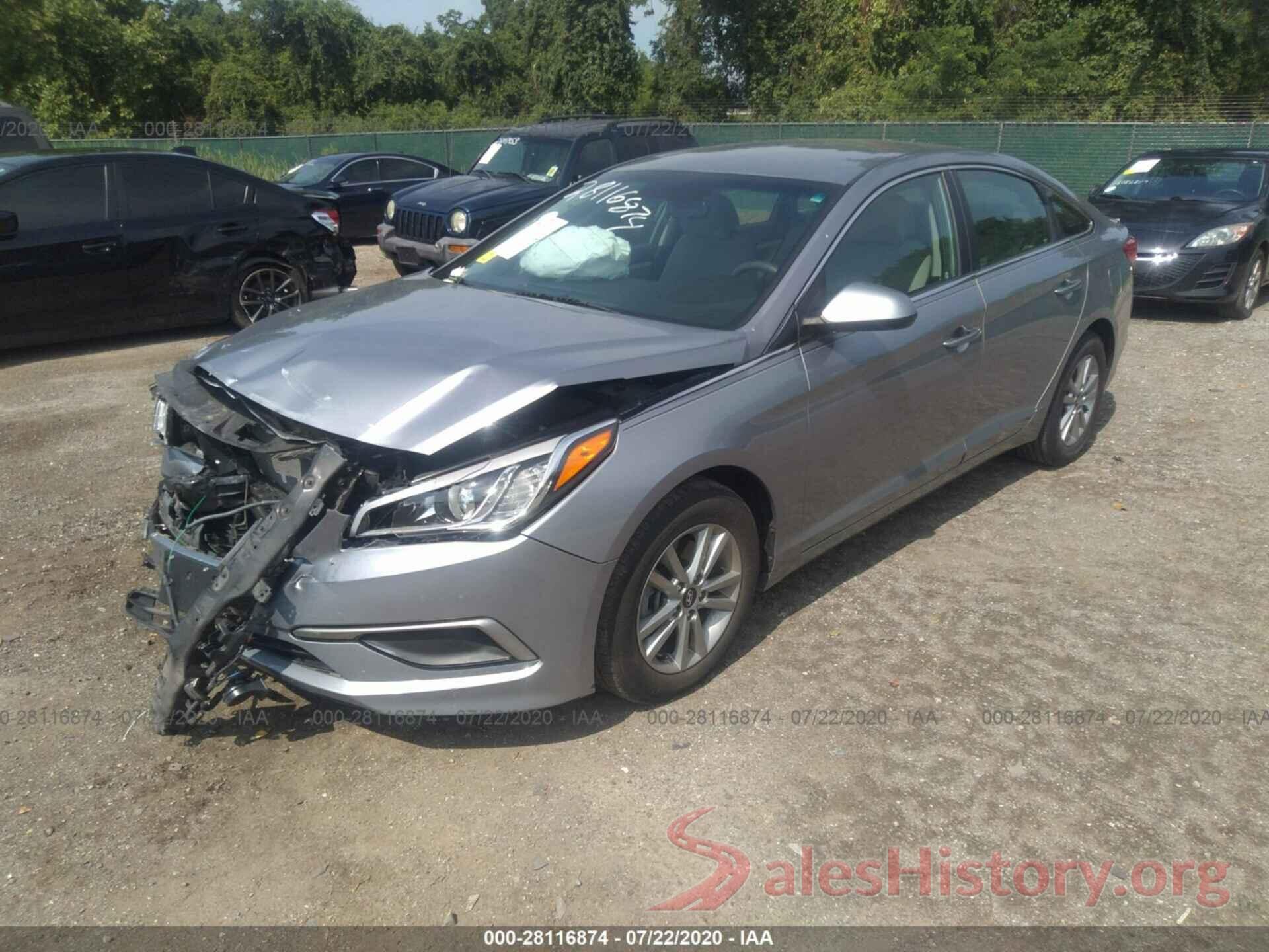 5NPE24AF5HH543286 2017 Hyundai Sonata