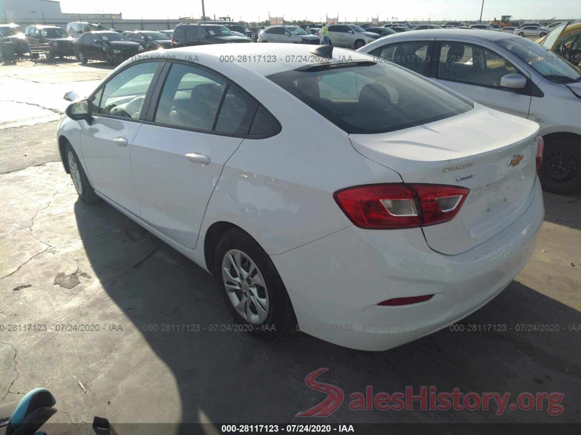 1G1BJ5SM6K7101713 2019 CHEVROLET CRUZE