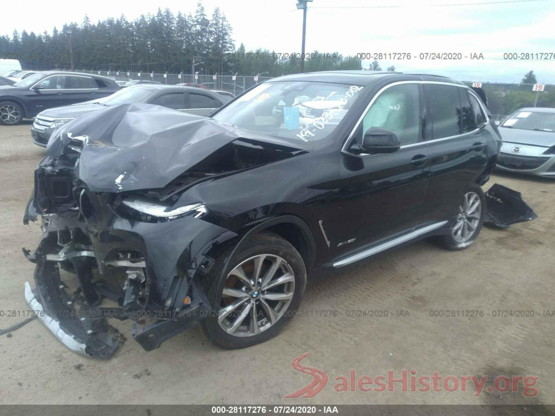 5UXTR9C56JLD62124 2018 BMW X3