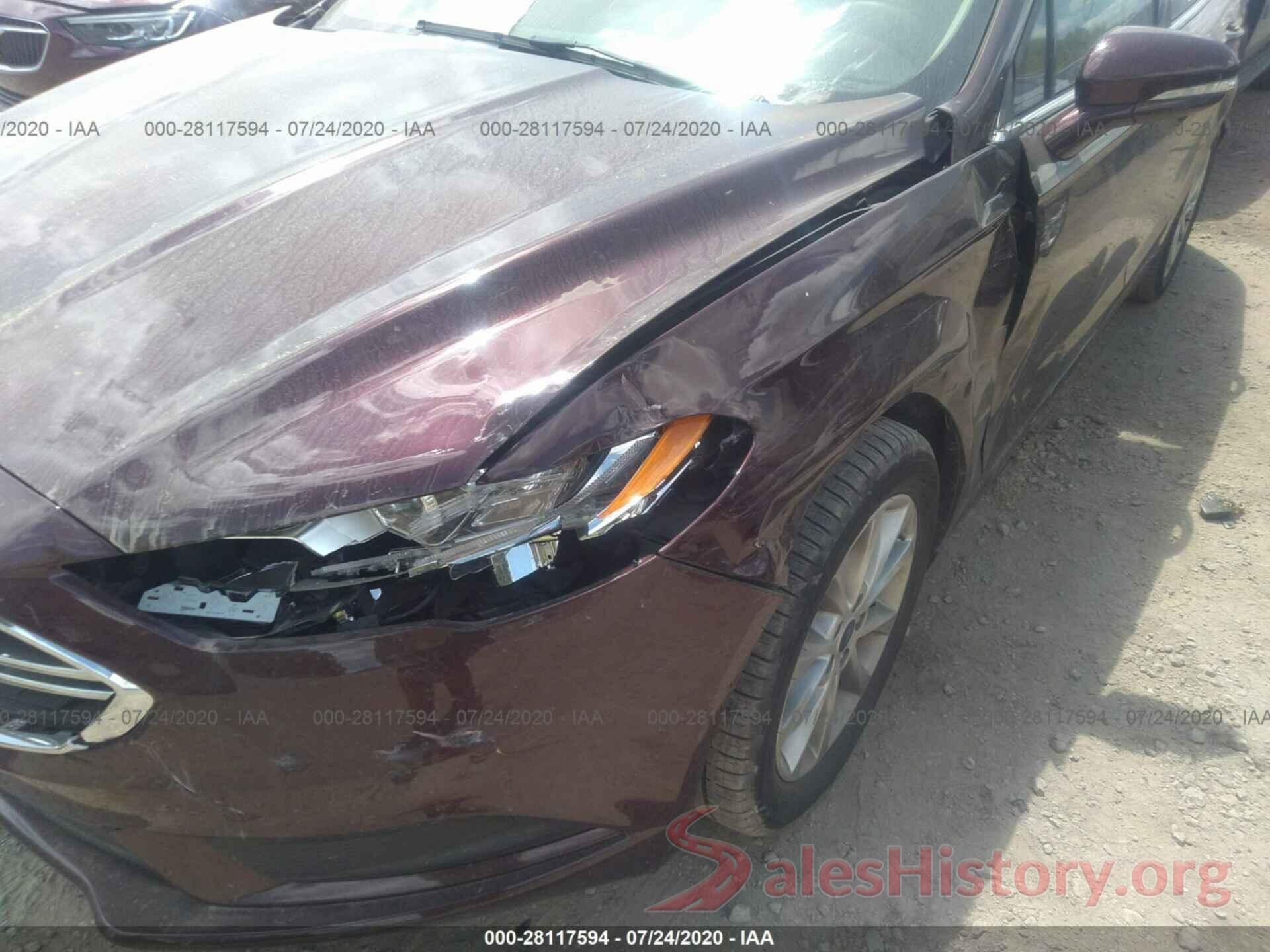 3FA6P0HD9HR292049 2017 FORD FUSION