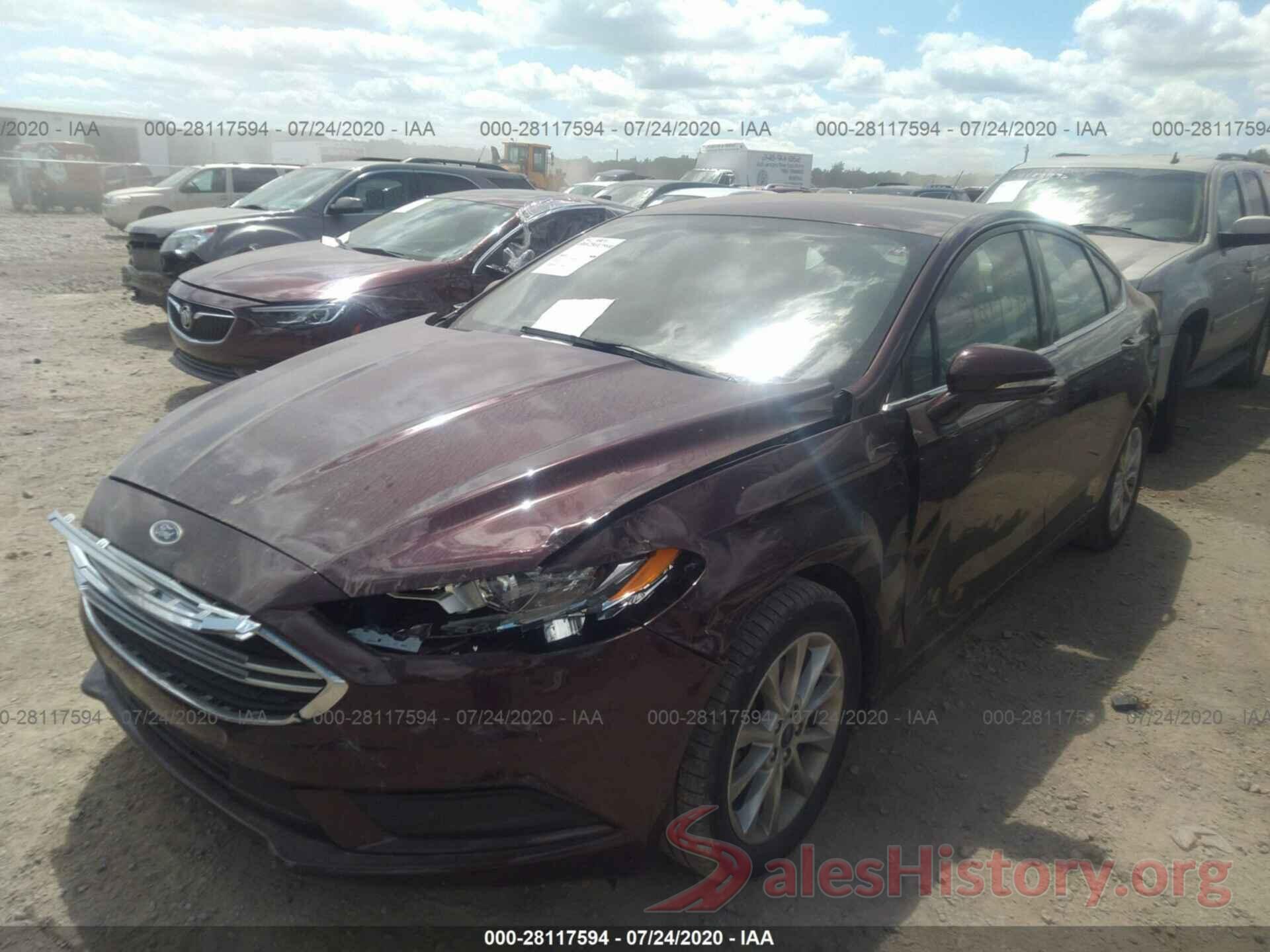 3FA6P0HD9HR292049 2017 FORD FUSION