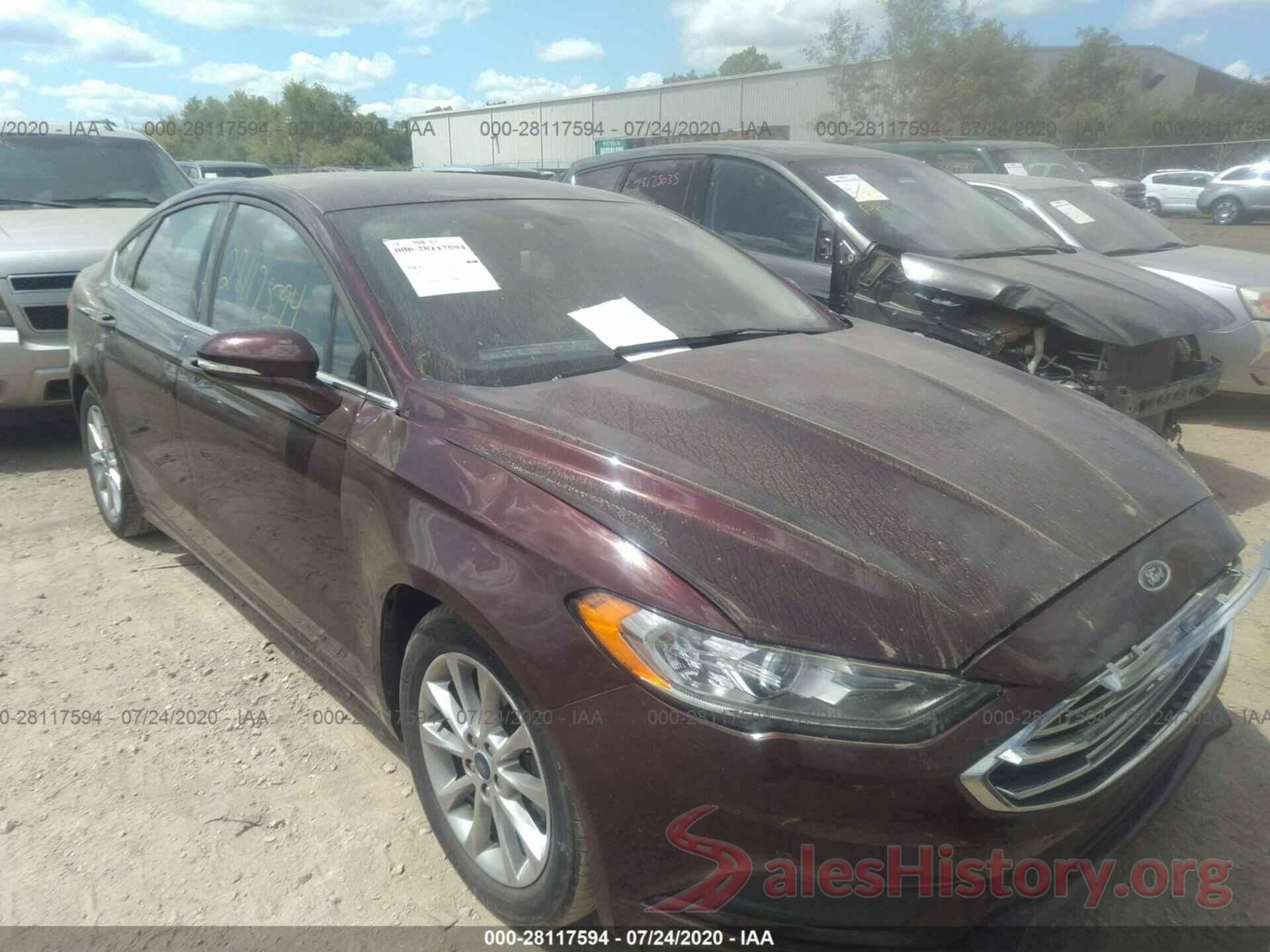 3FA6P0HD9HR292049 2017 FORD FUSION