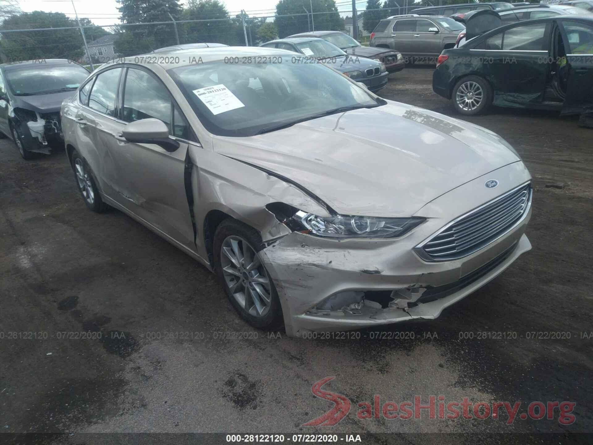 3FA6P0HD1HR353507 2017 FORD FUSION